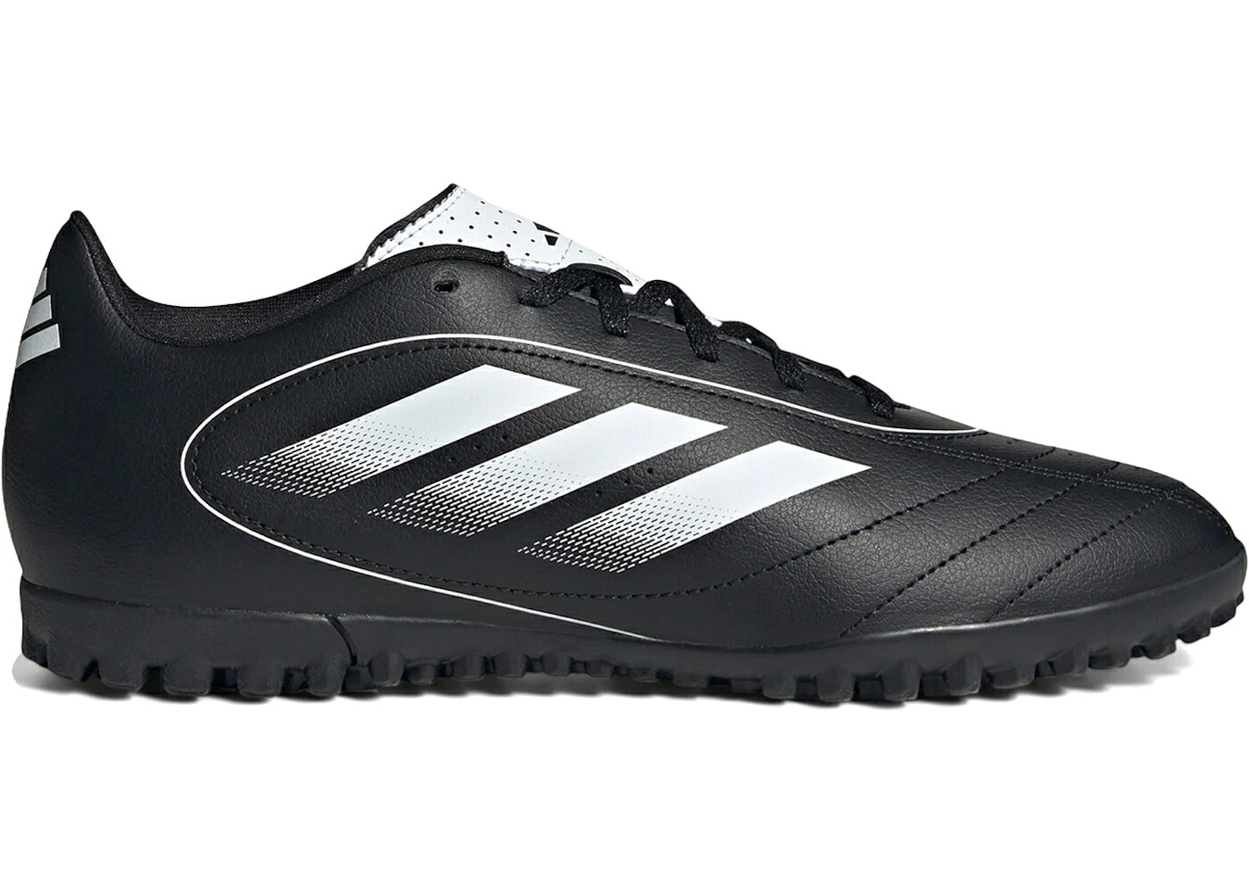 アディダス 黒いこと 黒いこと 白いこと 白いこと 中核グループ スニーカー メンズ ADIDAS GOLETTO IX TF BLACK CLOUD WHITE / CORE BLACK CLOUD WHITE CORE