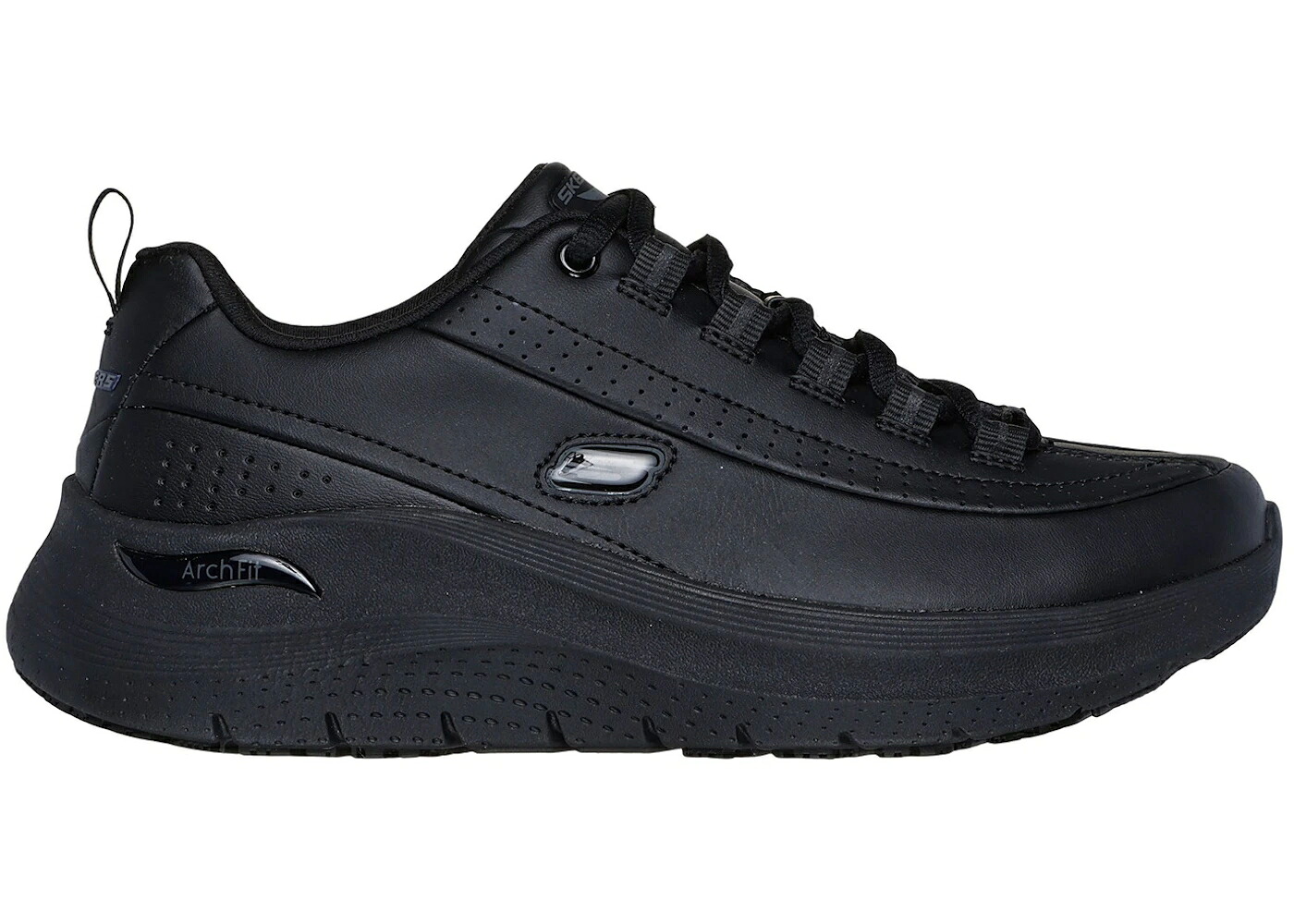 スケッチャーズ 黒いこと 黒いこと 2.0 WOMEN\u0027S スニーカー レディース SKECHERS WORK ARCH FIT SLIP RESISTANT BLACK (WOMEN\u0027S) /