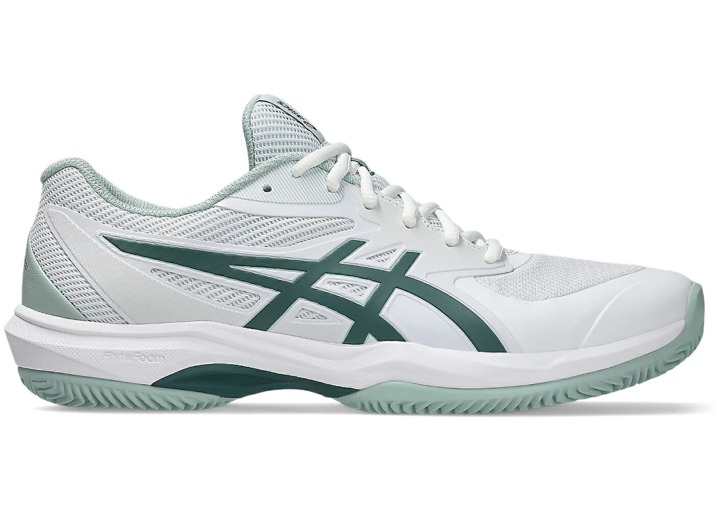 アシックス 力くらべ 白いこと 白いこと スニーカー メンズ ASICS GAME FF CLAY/OC WHITE DARK NEPTUNE / WHITE DARK NEPTUNE