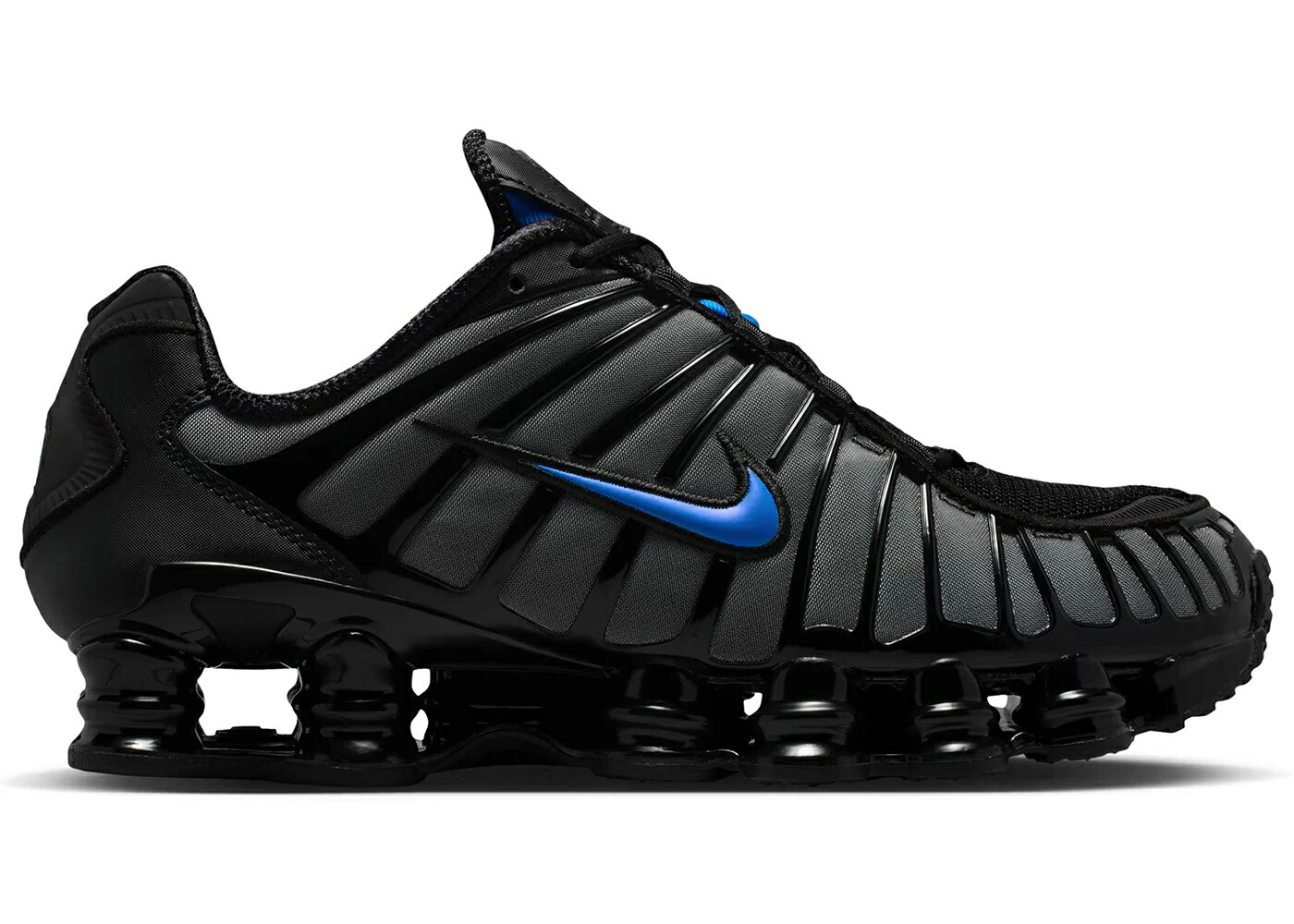 ナイキ ショックス 黒いこと 黒いこと ステルス 青碧 青碧 スニーカー メンズ NIKE SHOX TL SE BLACK STEALTH PHOTO BLUE / BLACK STEALTH PHOTO BLUE