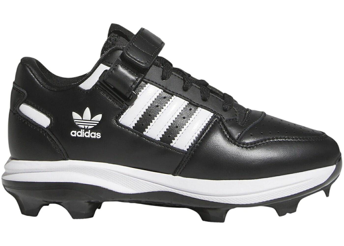 アディダス フォーラム 黒色 ブラック 白色 ホワイト コア ジュニア キッズ ADIDAS FORUM TPU BLACK WHITE (GS) / CORE BLACK CLOUD WHITE CORE ベビー マタニティ スニーカー|スニケス