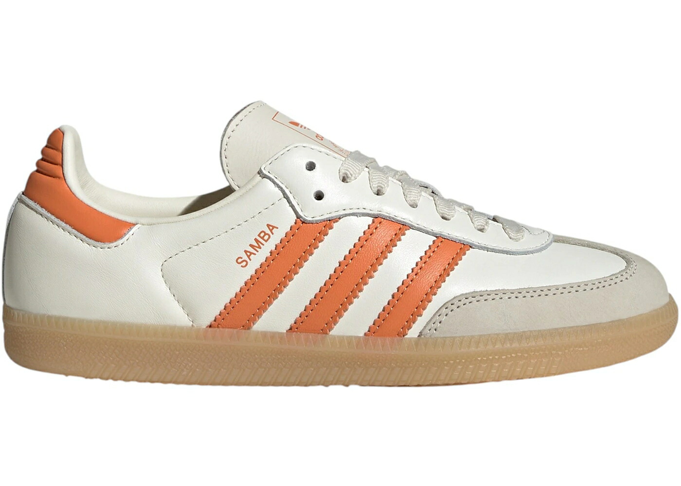 アディダス サンバ 白いこと 白いこと 橙 オレンジ色 WOMEN\u0027S スニーカー レディース ADIDAS SAMBA OG OFF WHITE DUSKY ORANGE (WOMEN\u0027S) / OFF WHITE DUSKY ORANGE GUM