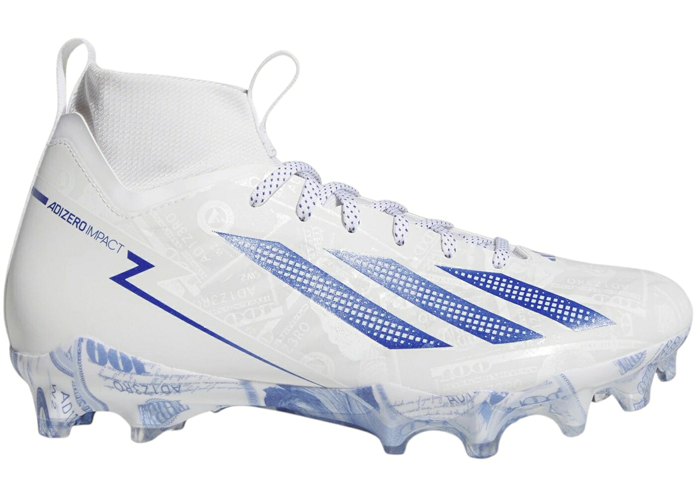 アディダス アディゼロ 差しひびき 白いこと 白いこと 青碧 青碧 スニーカー メンズ ADIDAS ADIZERO IMPACT II CURRENCY NEUTRAL WHITE ROYAL BLUE / CLOUD WHITE ROYAL BLUE CLOUD