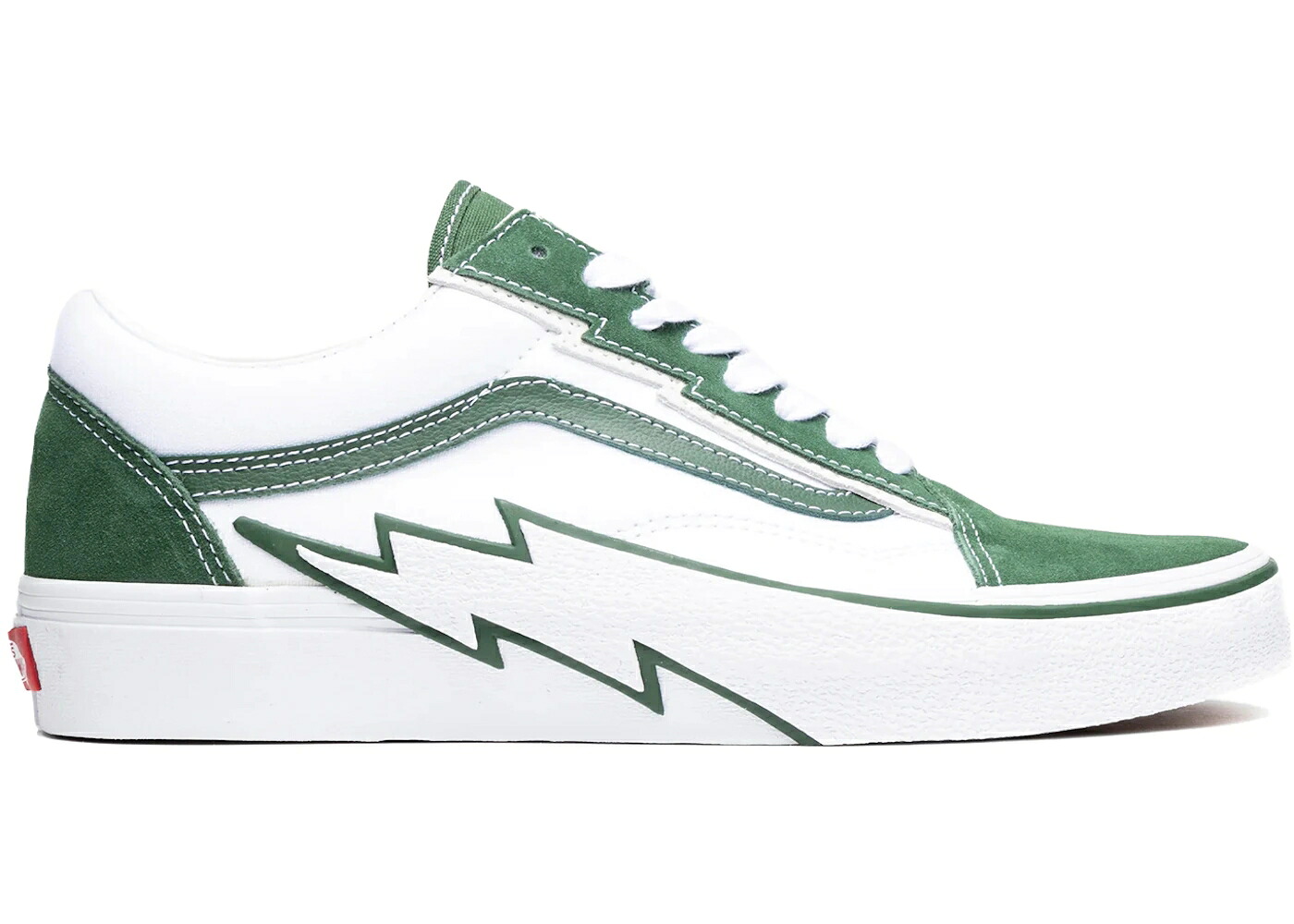 ヴァンズ バンズ 雄捩子 緑 緑であること 白いこと 白いこと 年寄りの学院 スニーカー メンズ VANS OLD SKOOL BOLT GREEN WHITE / GREEN TRUE WHITE