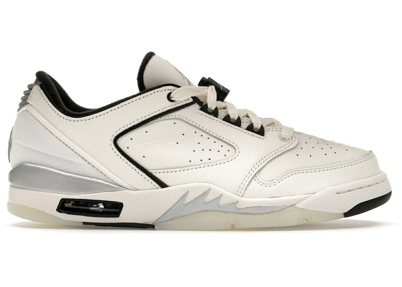 ナイキ ジョーダン 黒色 ブラック 銀色 シルバー WOMEN'S スニーカー レディース JORDAN SIXTY PLUS LOW SAIL BLACK SWAN (WOMEN'S) / SAIL BLACK SWAN METALLIC SILVER｜スニケス 27,365円