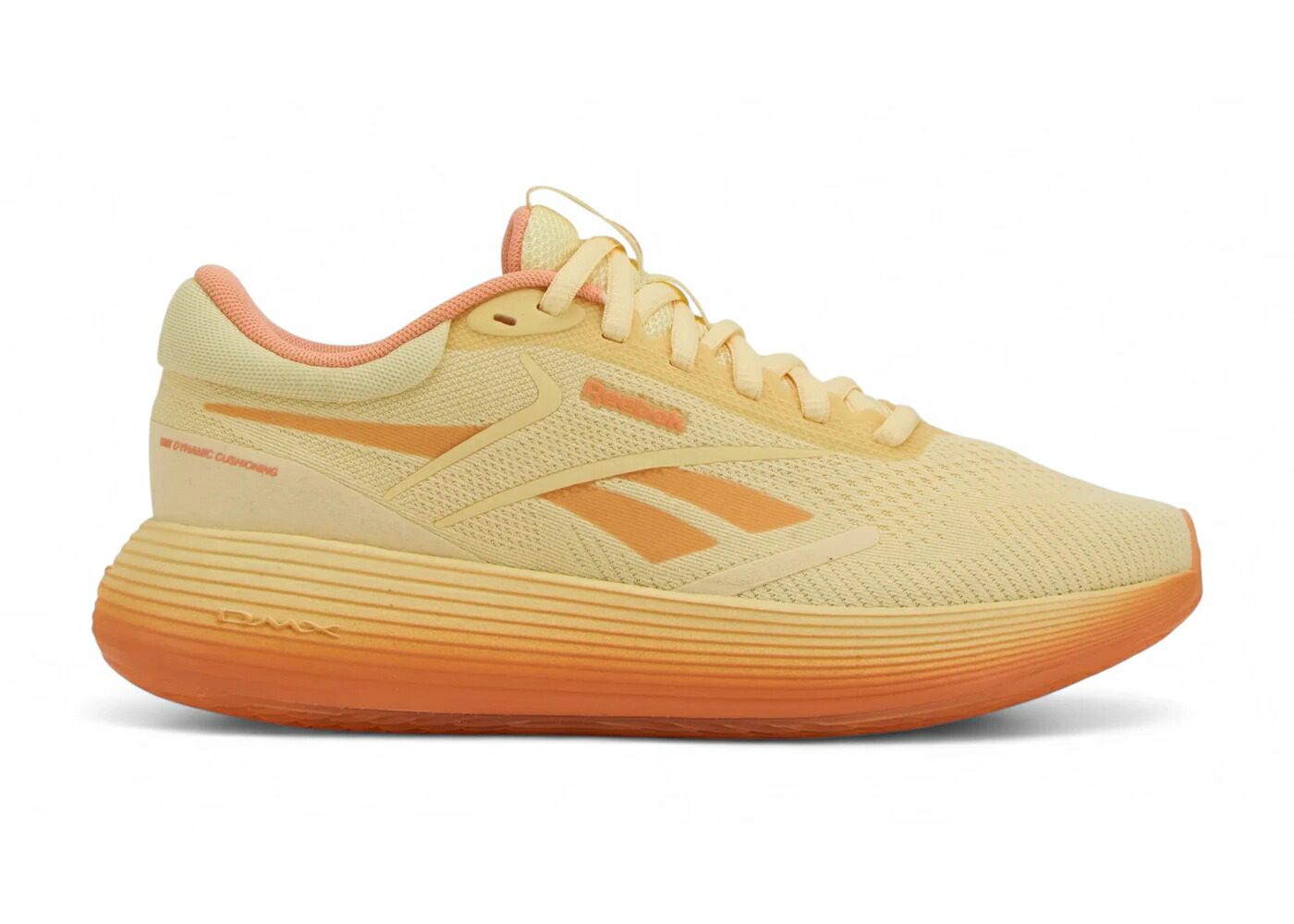リーボック 黄味がかった 黄色 橙 オレンジ色 COMFORT+ 2.0 スニーカー メンズ REEBOK DMX BLEACHED YELLOW SUNKISSED ORANGE CLAY / BLEACHED YELLOW SUNKISSED ORANGE