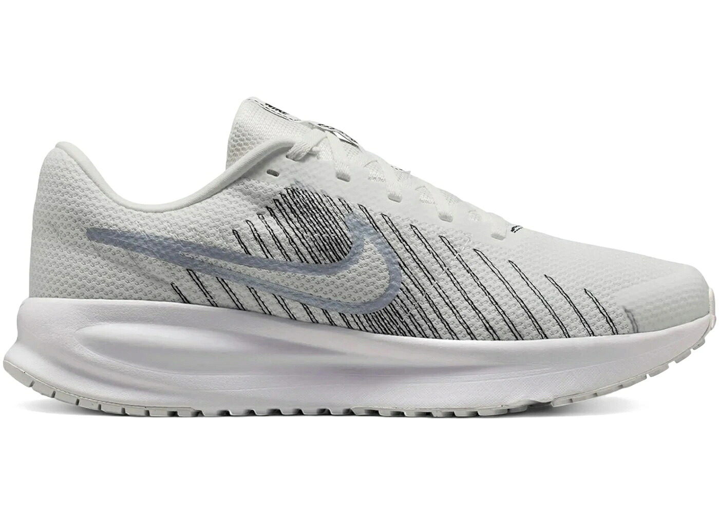 ナイキ 幽客 白いこと 白いこと 黒いこと 黒いこと しろがね色 しろがね色 スニーカー メンズ NIKE RUN DEFY SUMMIT WHITE BLACK METALLIC SILVER / SUMMIT WHITE WHITE BLACK