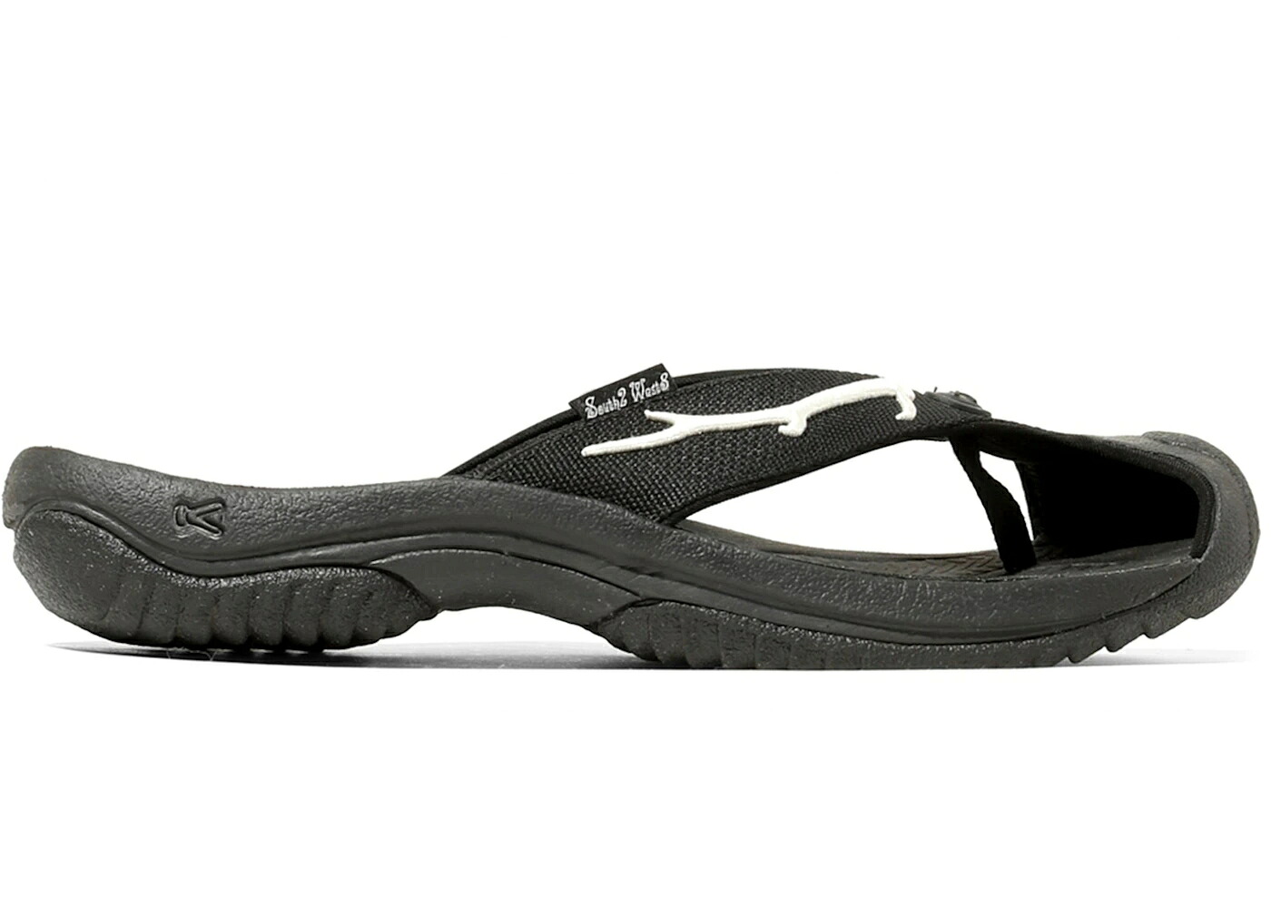 キーン 黒いこと 黒いこと スニーカー メンズ KEEN WAIMEA H2 SANDAL SOUTH2 WEST8 DEER HORN EMBROIDERY BLACK /