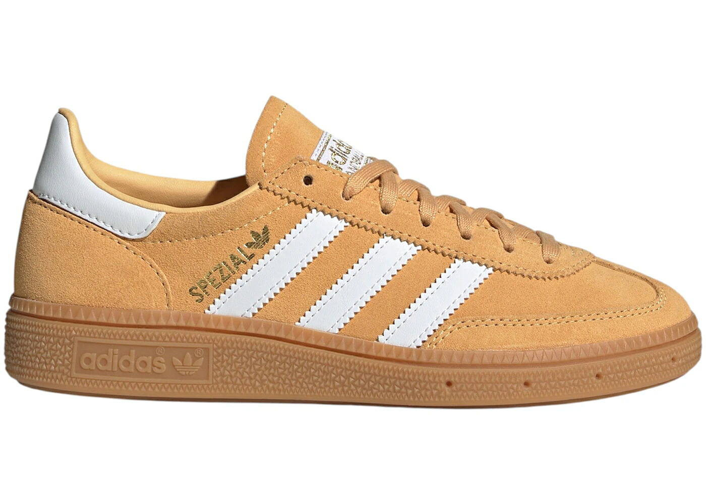 アディダス ハンドボール スペシアル 白色 ホワイト ジュニア キッズ ADIDAS HANDBALL SPEZIAL SEMI ICE TANGERINE WHITE (GS) / SEMI ICE TANGERINE CLOUD WHITE ベビー マタニティ スニーカー｜スニケス