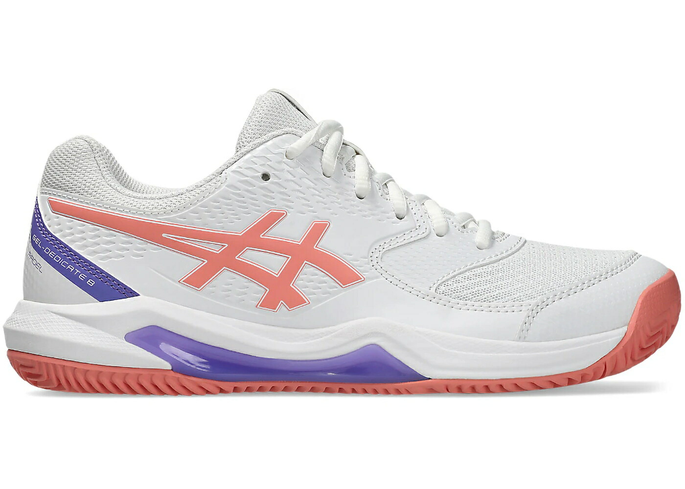アシックス 白いこと 白いこと WOMEN\u0027S スニーカー レディース ASICS GEL-DEDICATE 8 PADEL WHITE GUAVA (WOMEN\u0027S) / WHITE GUAVA