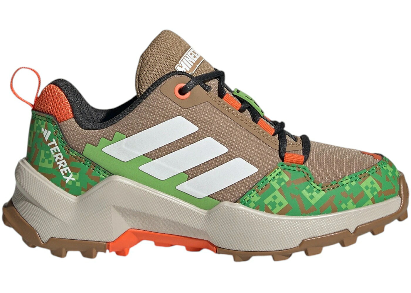 アディダス 差しひびき 橙 オレンジ色 白いこと 白いこと お坊っちゃん キッズ ADIDAS TERREX AX4R MINECRAFT CARDBOARD SEMI IMPACT ORANGE (GS) / CARDBOARD CLOUD WHITE SEMI もの言う花 マタニティ スニーカー