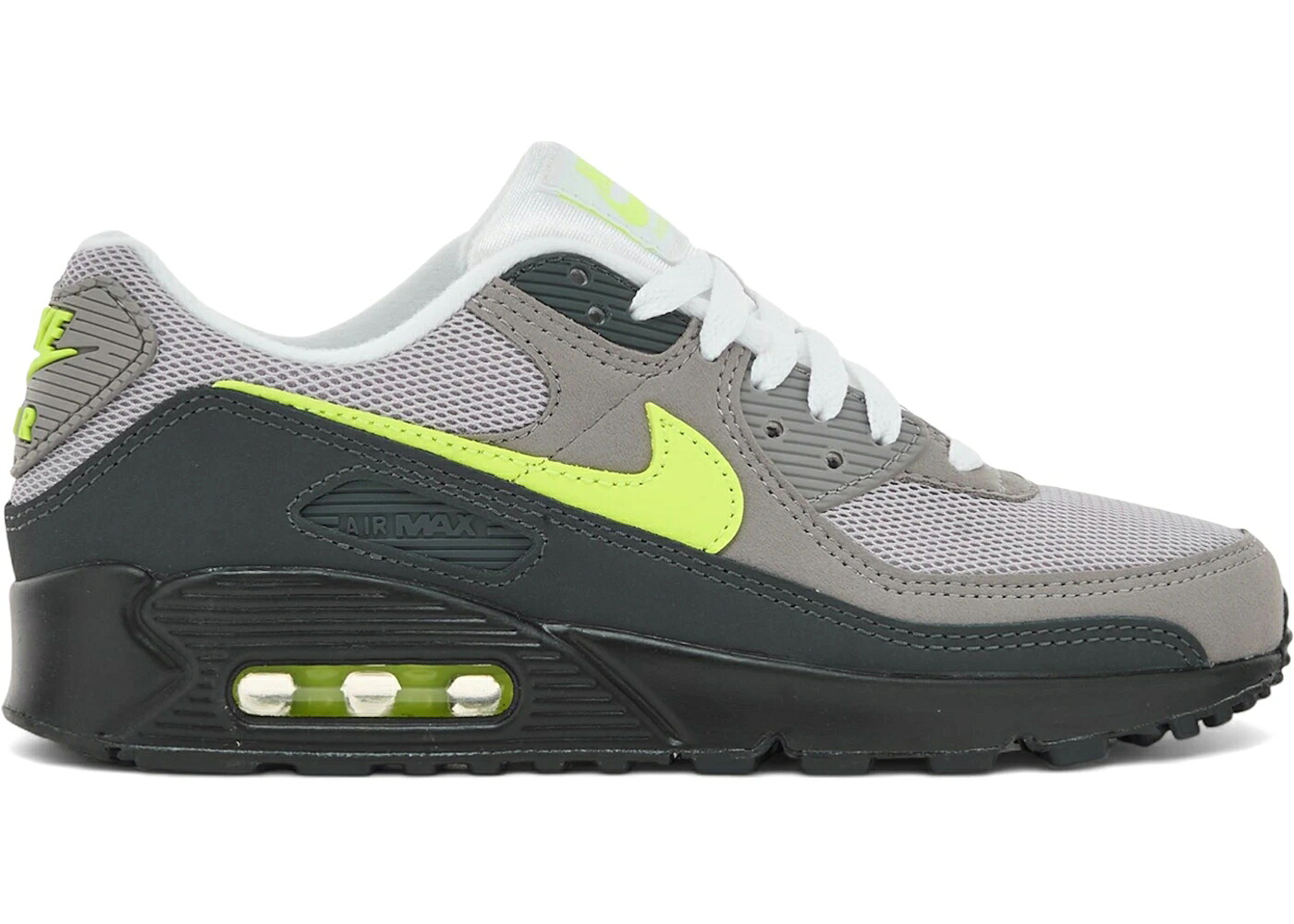 ナイキ マックス 黒色 ブラック 黄色 イエロー エアマックス WOMEN'S スニーカー レディース NIKE AIR MAX 90 NEON (WOMEN'S) / BLACK NEON YELLOW ANTHRACITE|スニケス