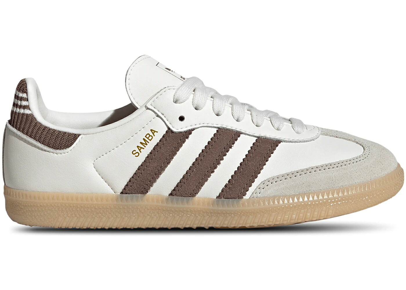 アディダス サンバ 白色 ホワイト ジュニア キッズ ADIDAS SAMBA OG WHITE EARTH STRATA GUM (GS) / CLOUD WHITE EARTH STRATA GUM ベビー マタニティ スニーカー|スニケス