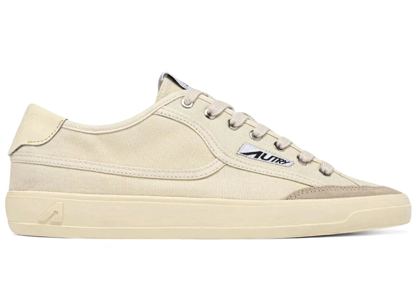 皮膚軟化剤 スエードクロス スウェード WOMEN\u0027S スニーカー レディース AUTRY WINDSCAPE LOW CREAM CANVAS SUEDE (WOMEN\u0027S) /