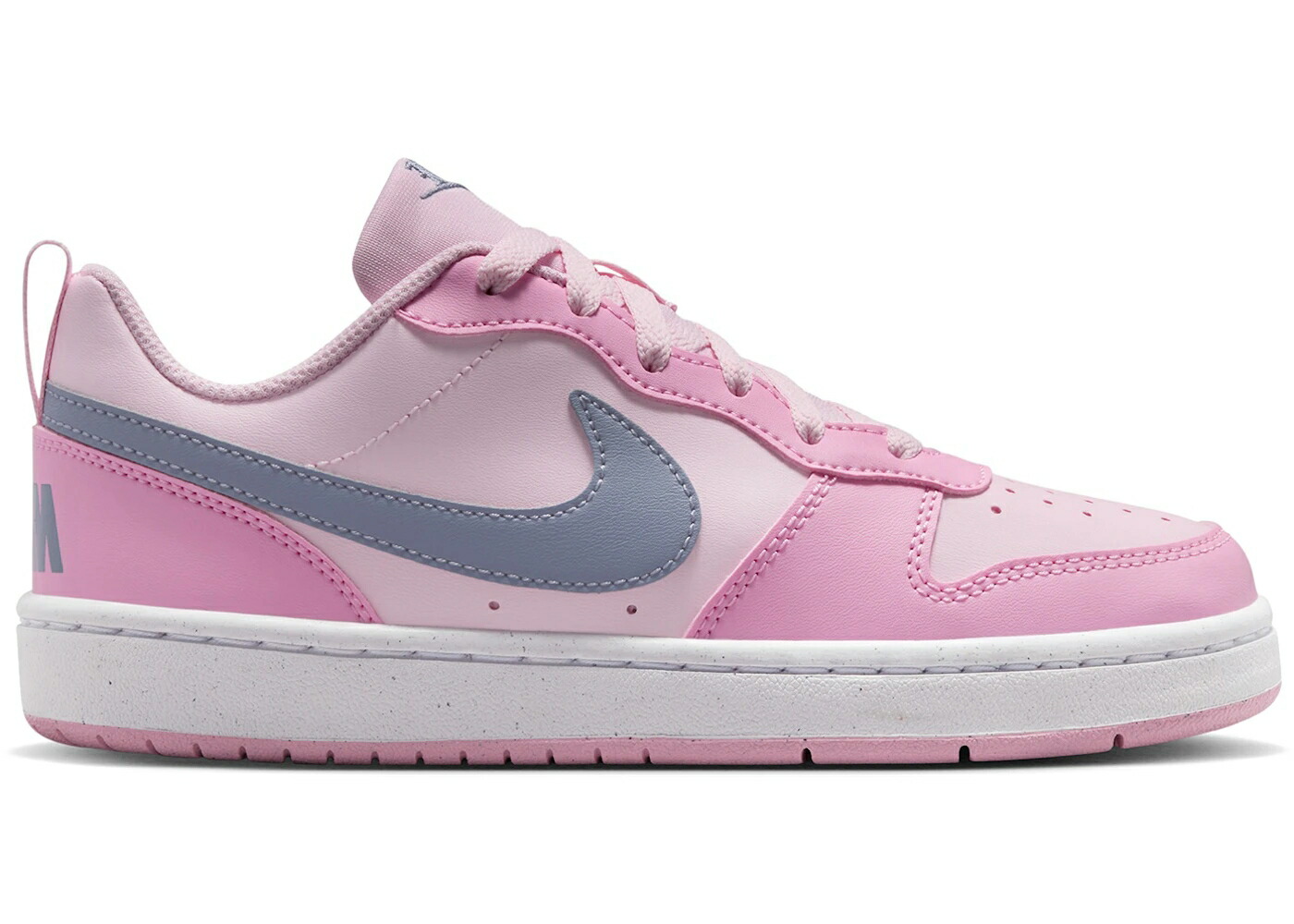 ナイキ 厚地の外套 さくら色 ライズ 白いこと 白いこと コートバーロウ お坊っちゃん キッズ NIKE COURT BOROUGH LOW RECRAFT PINK FOAM RISE ASHEN SLATE (GS) / PINK FOAM PINK RISE WHITE ASHEN もの言う花 マタニティ スニーカー