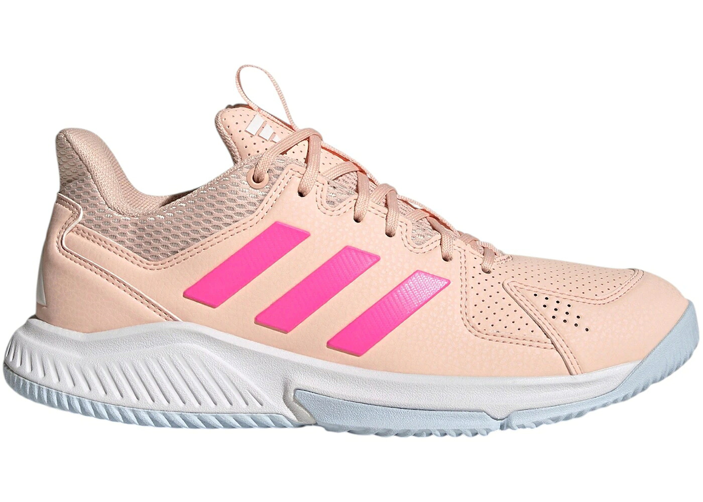 アディダス 厚地の外套 航空 さくら色 白いこと 白いこと WOMEN\u0027S スニーカー レディース ADIDAS COURT FLIGHT BLUSH PINK LUCID WHITE (WOMEN\u0027S) / BLUSH PINK LUCID PINK CLOUD