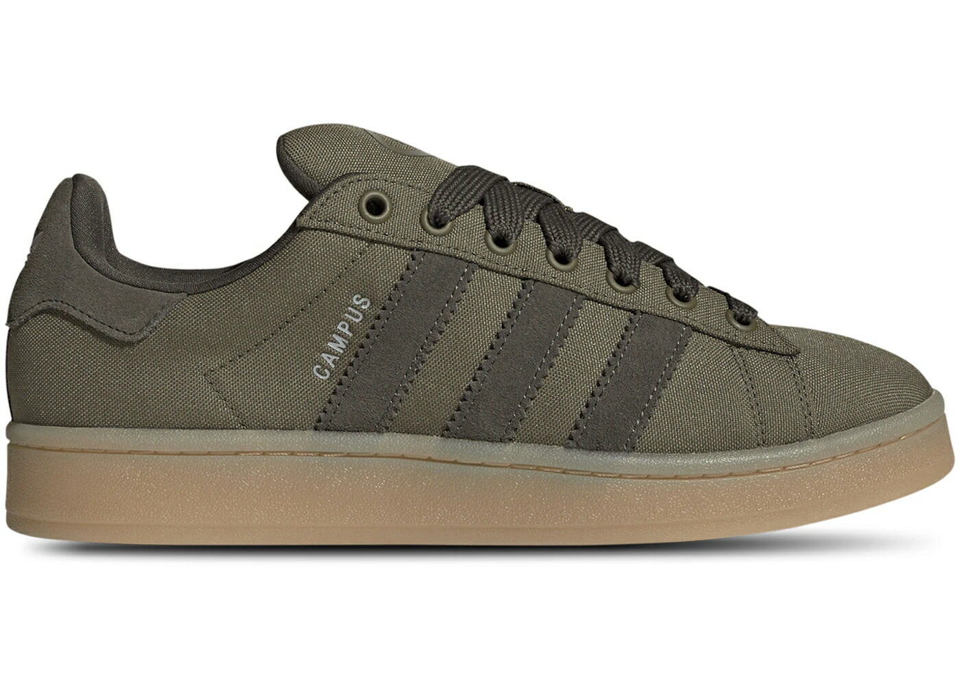 アディダス 構内 オリーブ 影ぼうし 影ぼうし スニーカー メンズ ADIDAS CAMPUS 00S FOCUS OLIVE GUM / FOCUS OLIVE SHADOW OLIVE GUM
