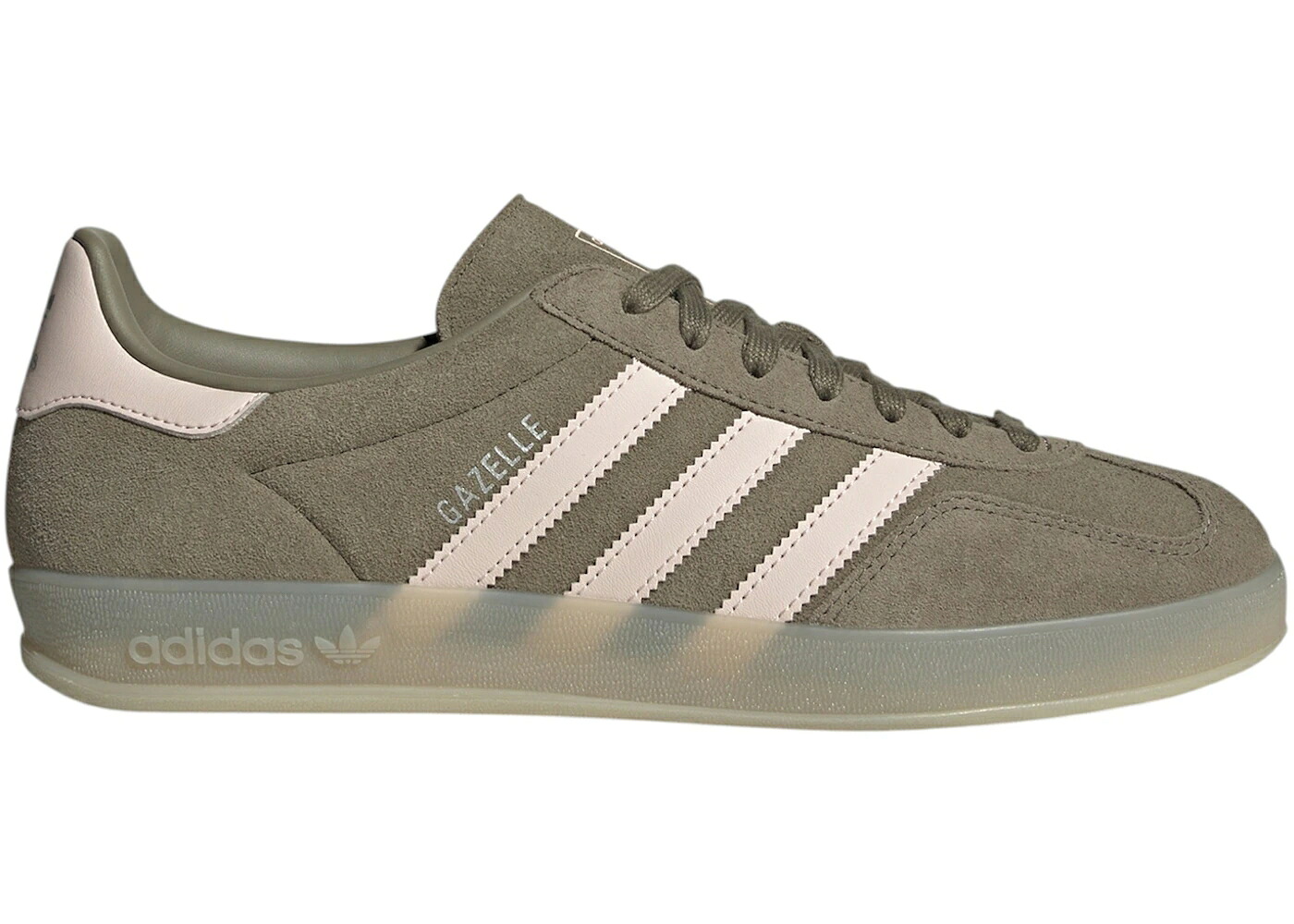 アディダス ガゼル オリーブ スニーカー メンズ ADIDAS GAZELLE INDOOR OLIVE STRATA WONDER QUARTZ / OLIVE STRATA WONDER QUARTZ CLAY