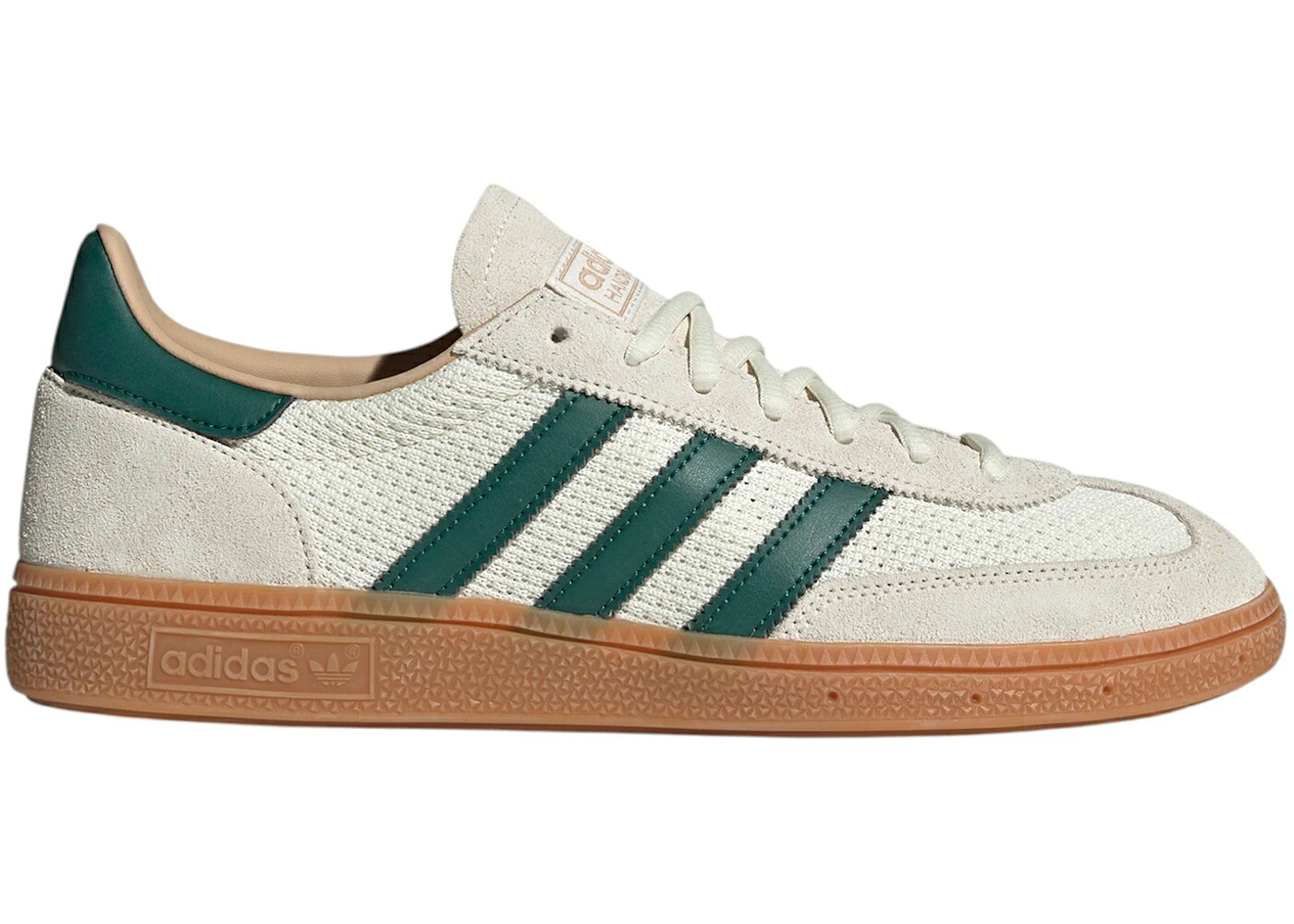 アディダス ハンドボール スペシアル 白いこと 白いこと 緑 緑であること スニーカー メンズ ADIDAS HANDBALL SPEZIAL OFF WHITE COLLEGIATE GREEN GUM / OFF WHITE COLLEGIATE GREEN GUM