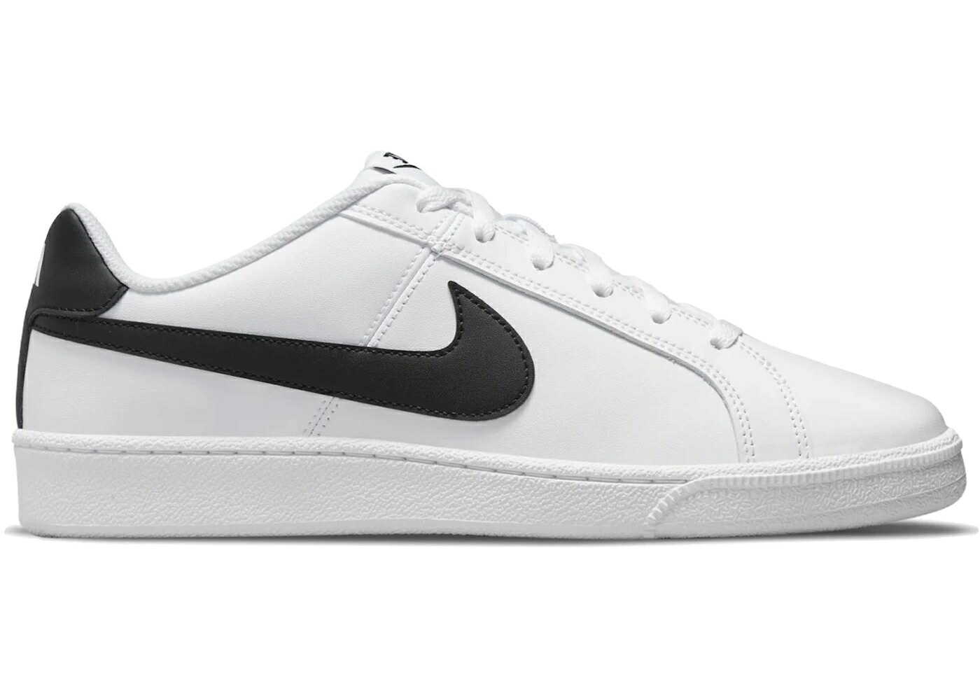 ナイキ 厚地の外套 白いこと 白いこと 黒いこと 黒いこと スニーカー メンズ NIKE COURT ROYALE WHITE BLACK / WHITE BLACK