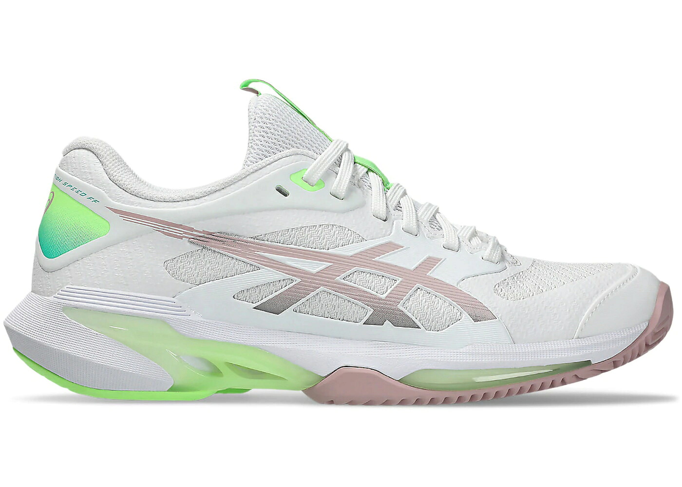 アシックス す早さ 白いこと 白いこと WOMEN\u0027S スニーカー レディース ASICS SOLUTION SPEED FF 4 CLAY WHITE MORGANITE (WOMEN\u0027S) / WHITE MORGANITE