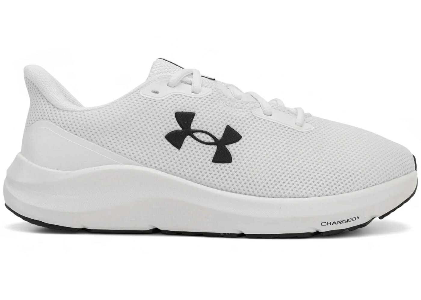 白いこと 白いこと 黒いこと 黒いこと アンダーアーマー スニーカー メンズ UNDER ARMOUR UNDER ARMOUR CHARGED PURSUIT 4 WHITE BLACK / WHITE WHITE BLACK