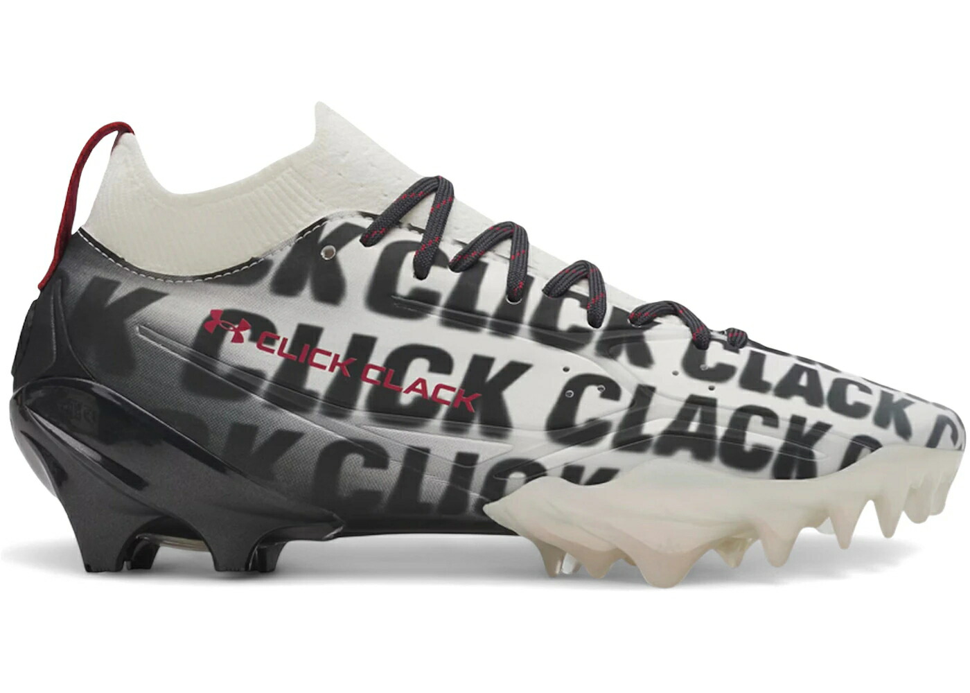 労働者階級 白いこと 白いこと 黒いこと 黒いこと アンダーアーマー スニーカー メンズ UNDER ARMOUR UNDER ARMOUR UA SPOTLIGHT PRO CLICK CLACK / ANTHRACITE WHITE BLACK
