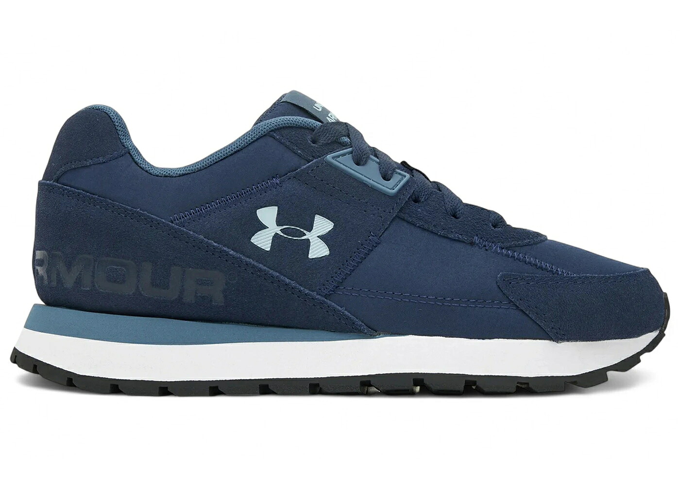 紺色 ネイビー 青色 ブルー アンダーアーマー スニーカー メンズ UNDER ARMOUR UNDER ARMOUR ESSENTIAL RUNNER WASHED NAVY NU BLUE CALM / WASHED NAVY NU BLUE BLUE CALM|スニケス