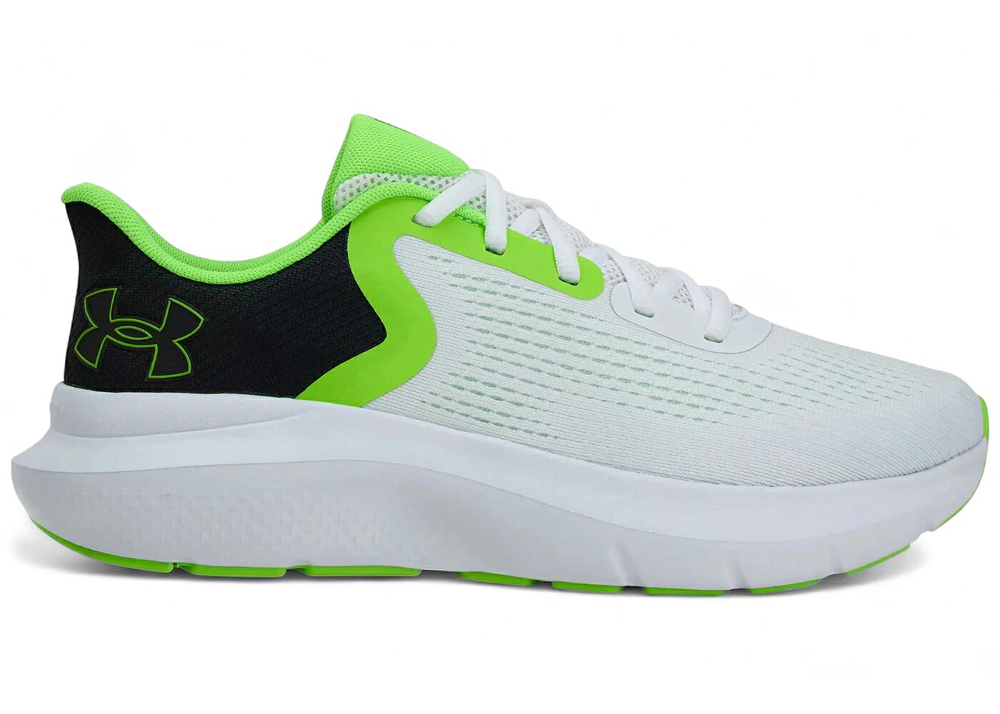 白いこと 白いこと 黒いこと 黒いこと 緑 緑であること アンダーアーマー スニーカー メンズ UNDER ARMOUR UNDER ARMOUR CHARGED ROGUE 5 WHITE BLACK HYPER GREEN / WHITE BLACK HYPER GREEN