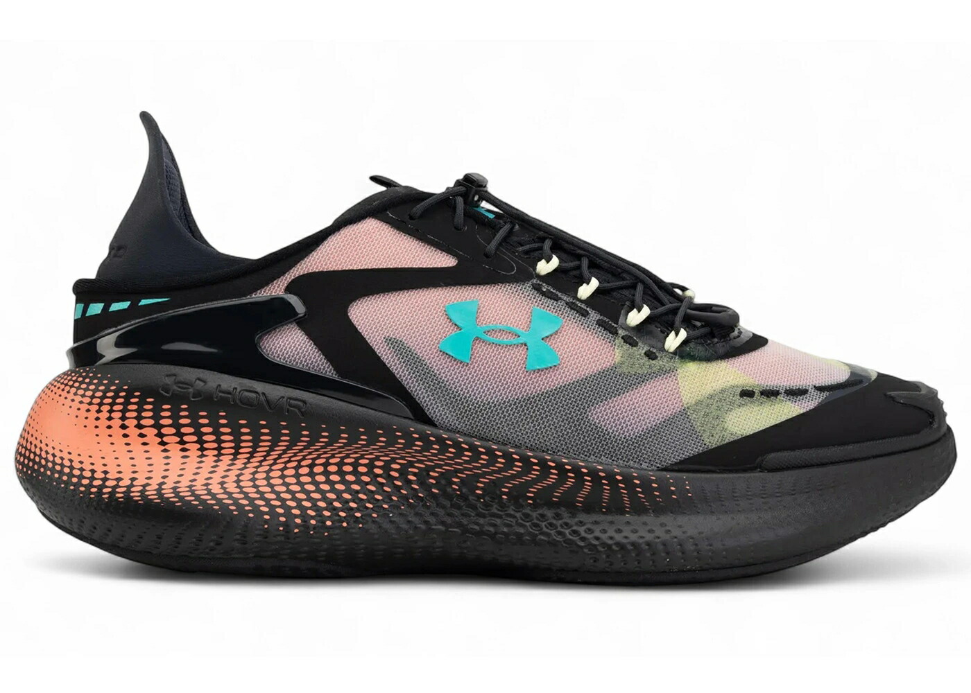黒色 ブラック 緑 グリーン アンダーアーマー スニーカー メンズ UNDER ARMOUR UNDER ARMOUR ECHO ELECTRIC TANGERINE BLACK GREEN MODE / ELECTRIC TANGERINE BLACK GREEN|スニケス