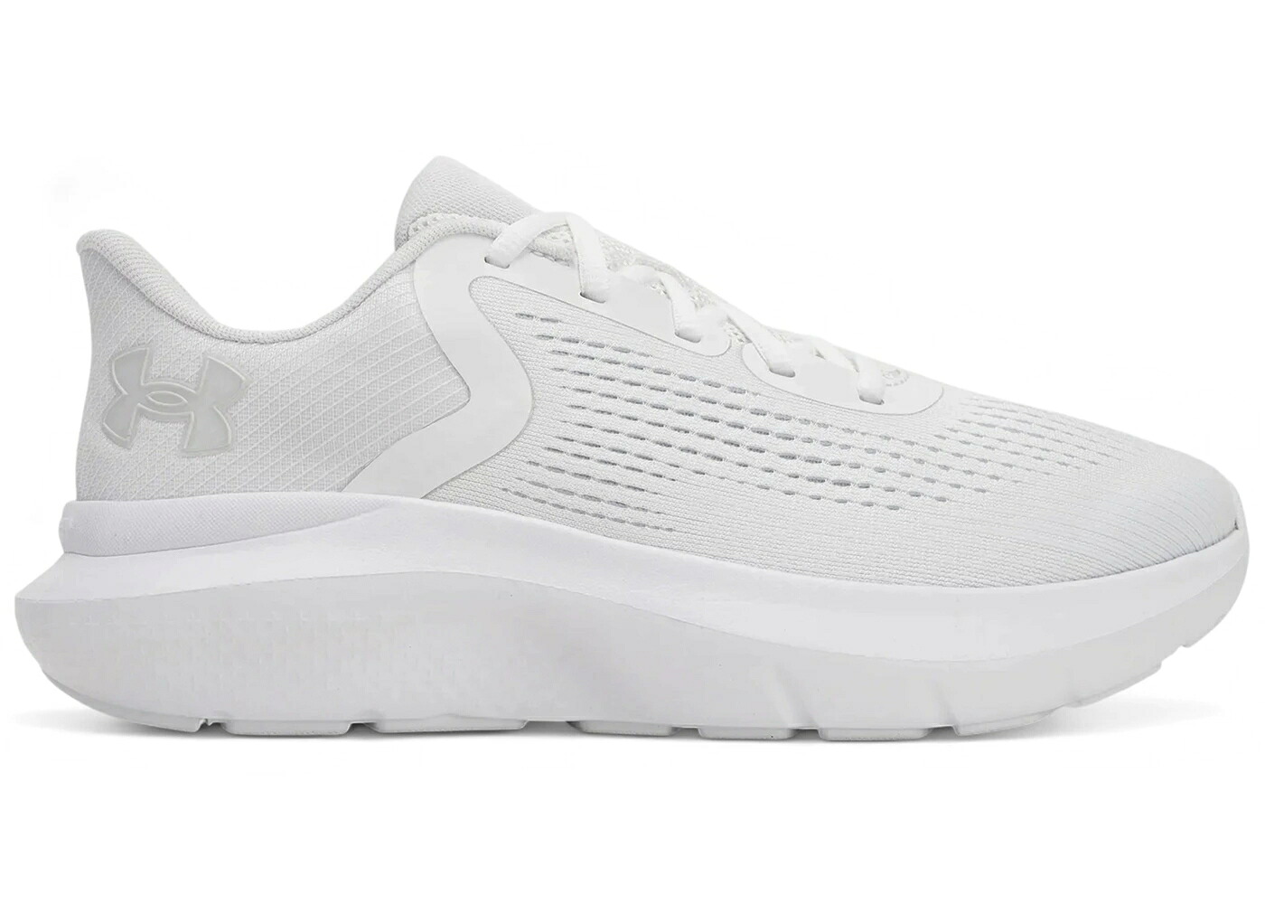 白色 ホワイト アンダーアーマー WOMEN'S スニーカー レディース UNDER ARMOUR UNDER ARMOUR CHARGED ROGUE 5 WHITE (WOMEN'S) / WHITE WHITE WHITE｜スニケス