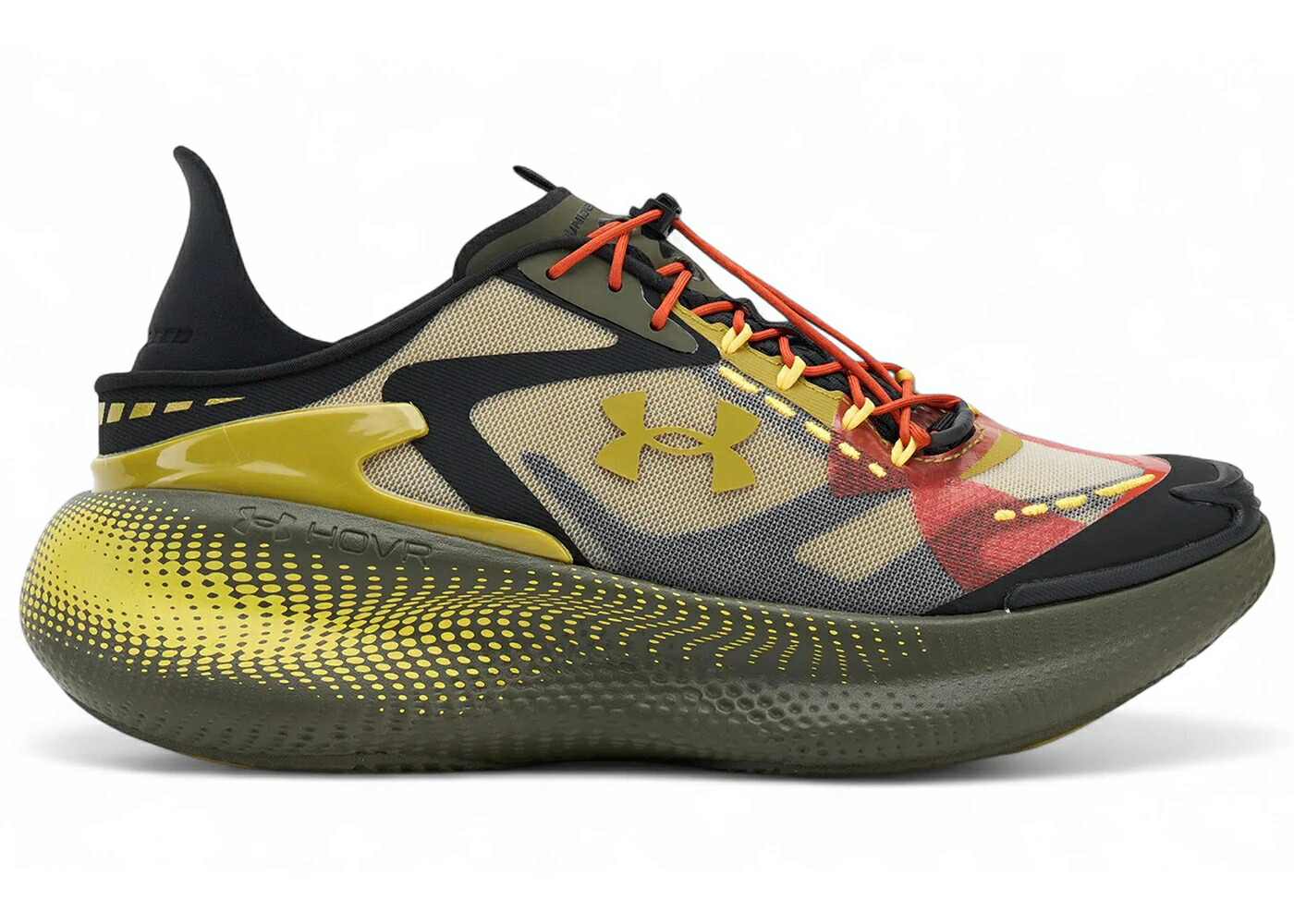 緑 グリーン 黒色 ブラック アンダーアーマー スニーカー メンズ UNDER ARMOUR UNDER ARMOUR ECHO EXPEDITION GREEN BLACK / EXPEDITION GREEN BLACK GREEN｜スニケス