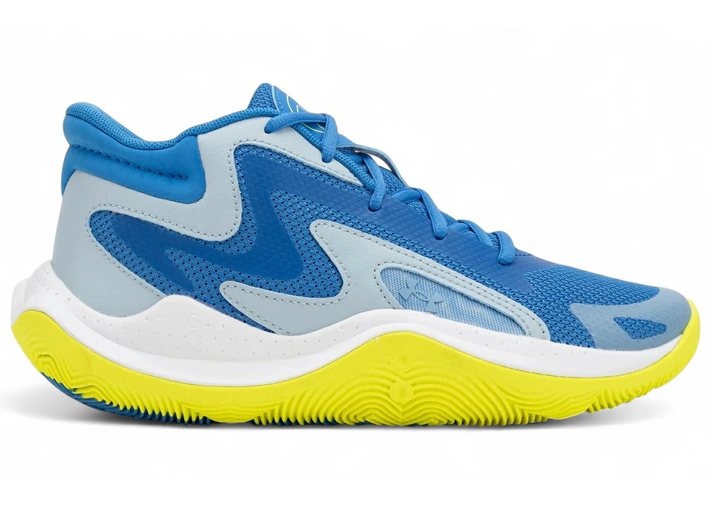 野球クラブ 青み 青色 菩提樹 アンダーアーマー \u002725 スニーカー メンズ UNDER ARMOUR UNDER ARMOUR JET TEAM ROYAL BLUE LIME / TEAM ROYAL BLUE