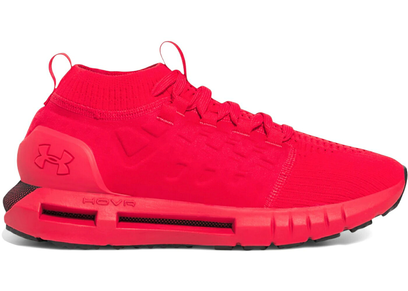 赤 レッド 黒色 ブラック アンダーアーマー スニーカー メンズ UNDER ARMOUR UNDER ARMOUR HOVR PHANTOM 1 RED / RED BLACK｜スニケス