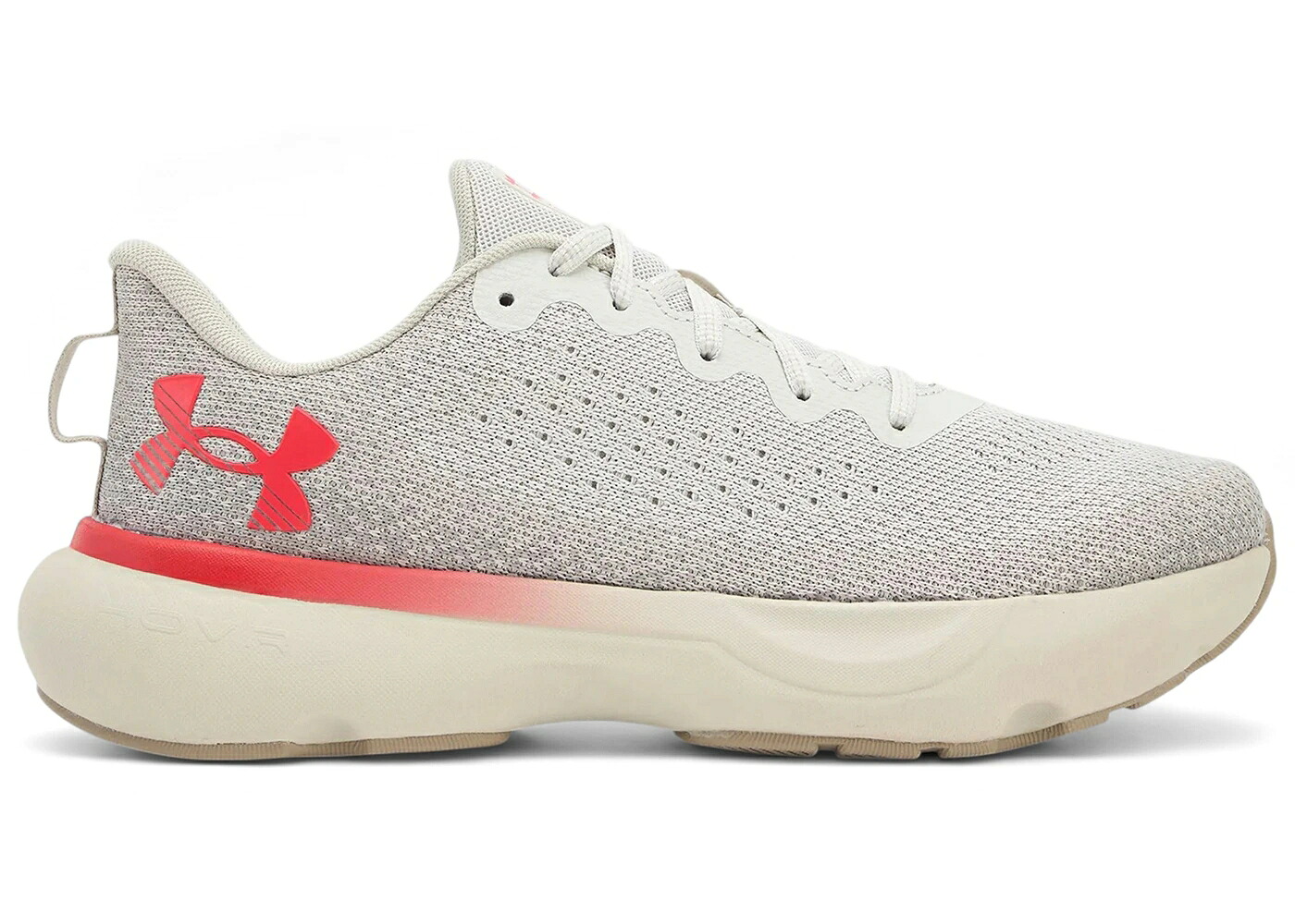 白いこと 白いこと カーキ 赤 赤いこと アンダーアーマー スニーカー メンズ UNDER ARMOUR UNDER ARMOUR INFINITE SUMMIT WHITE KHAKI BASE RACER RED / WHITE KHAKI BASE RACER RED