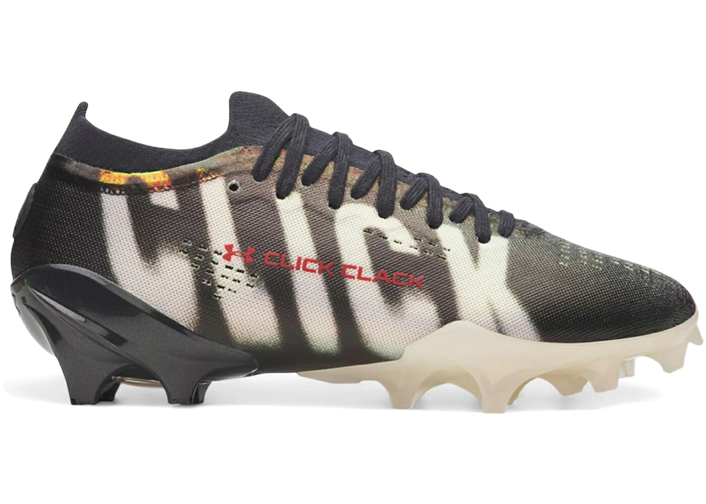 プロ 黒色 ブラック 白色 ホワイト アンダーアーマー スニーカー メンズ UNDER ARMOUR UNDER ARMOUR UA BLUR PRO CLICK CLACK / ANTHRACITE BLACK WHITE｜スニケス