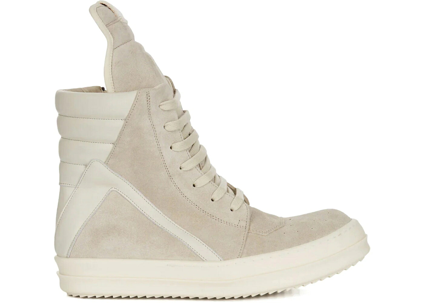 リックオウエンス ハイ パール WOMEN'S スニーカー レディース RICK OWENS RICK OWENS PELLE GEOBASKET SCARPE HIGH PEARL DIRTY MILK (WOMEN'S) / PEARL DIRTY MILK MILK|スニケス
