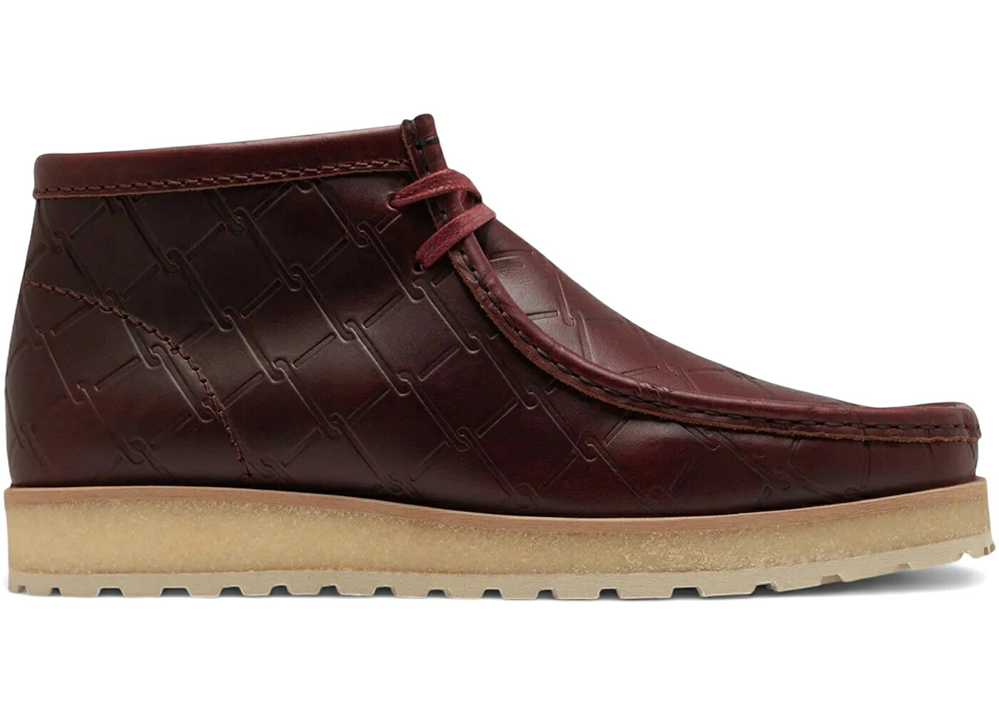 クラークス オリジナルス スカウト ワイン色 バーガンディー スニーカー メンズ CLARKS ORIGINALS WALLABEE SCOUT STARCOW THE CAGE / BURGUNDY|スニケス