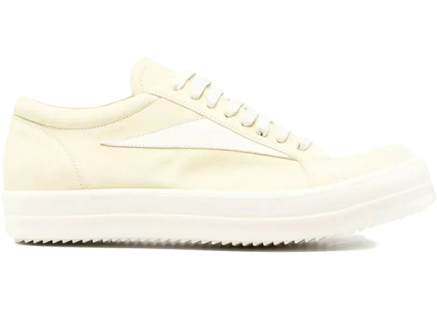 リックオウエンス ビンテージ ヴィンテージ 靴 スニーカー メンズ RICK OWENS RICK OWENS VINTAGE LOW SNEAKER BUTTER MILK / BUTTER MILK｜スニケス