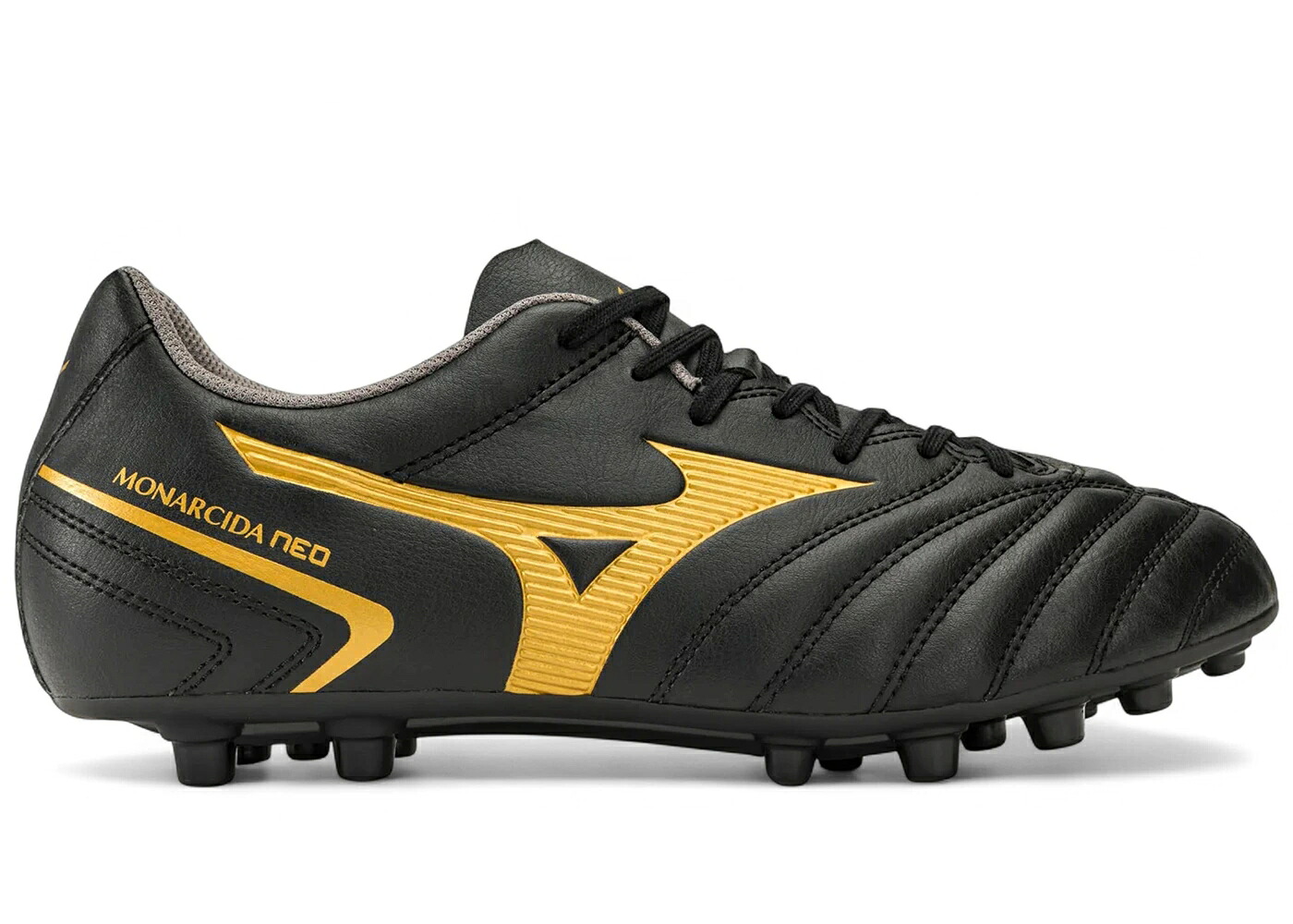 ミズノ ネオ より分ける 黒いこと 黒いこと ゴールド スニーカー メンズ MIZUNO MONARCIDA NEO II SELECT AG BLACK GOLD / BLACK GOLD
