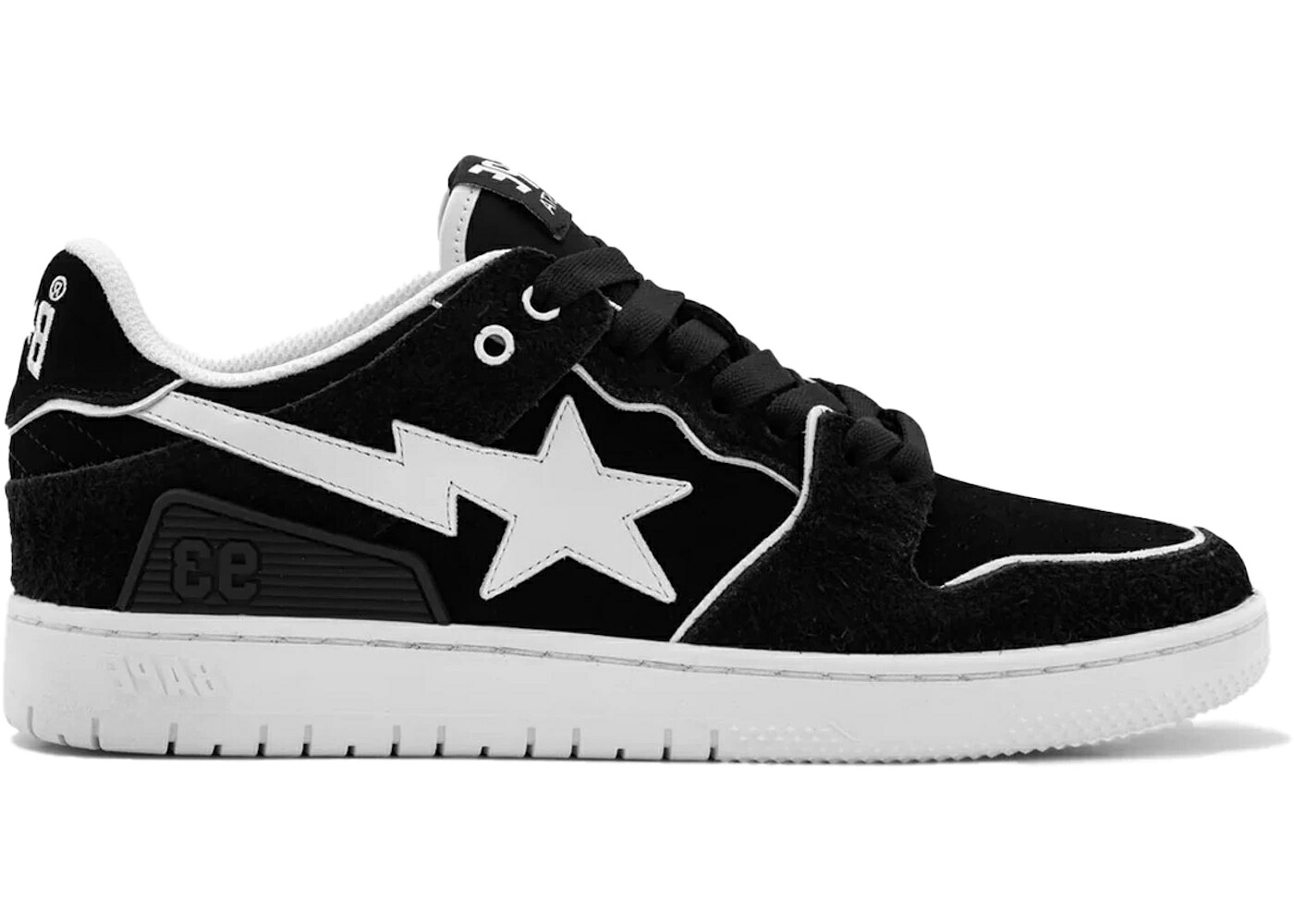 ベイプ 黒色 ブラック #2 スニーカー メンズ BAPE A BATHING APE SK8 STA M2 BLACK /|スニケス