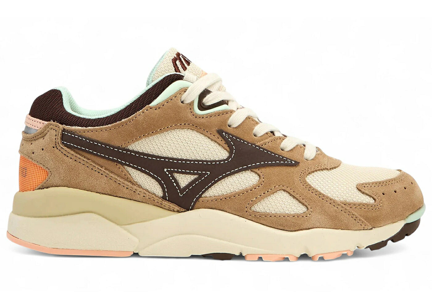 ミズノ 天の原 朱夏 砂色 砂子 スニーカー メンズ MIZUNO SKY MEDAL SUMMER SAND CHICORY COFFEE MUSKMELON / SUMMER SAND CHICORY COFFEE