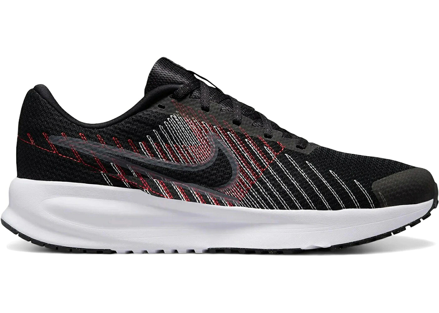 ナイキ 幽客 黒いこと 黒いこと 赤 赤いこと 白いこと 白いこと 冷やりとした スニーカー メンズ NIKE RUN DEFY BLACK UNIVERSITY RED WHITE / BLACK UNIVERSITY RED WHITE COOL