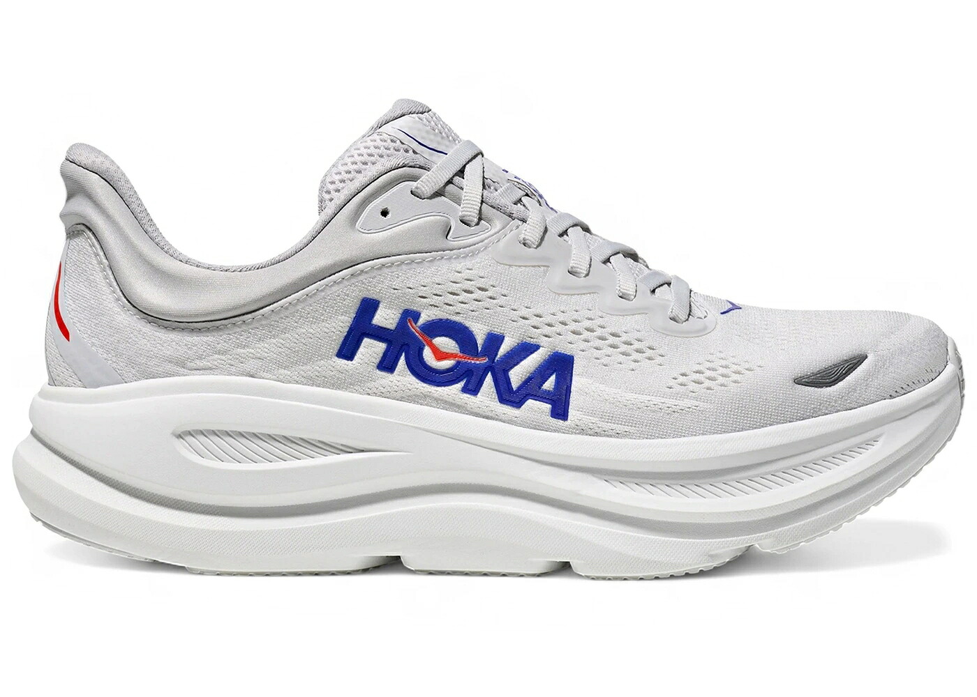 ホカオネオネ 灰色 グレー スニーカー メンズ HOKA ONE ONE HOKA ONE BONDI 9 COSMIC GREY ULTRAMARINE (WIDE) / COSMIC GREY ULTRAMARINE|スニケス