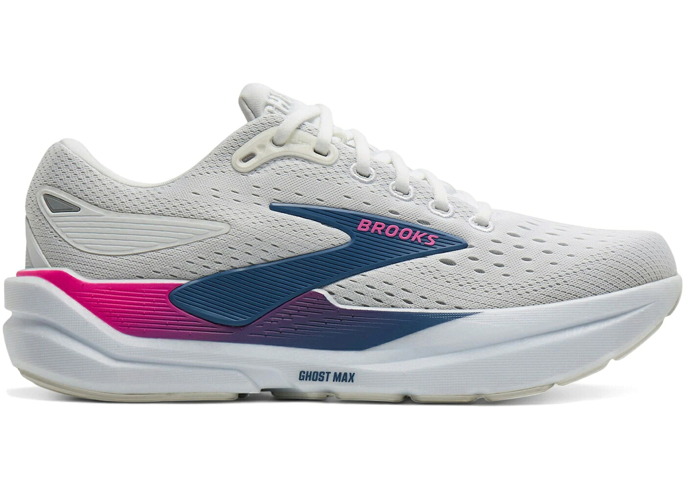 ブルックス マックス 白色 ホワイト ピンク WOMEN'S スニーカー レディース BROOKS GHOST MAX 3 WHITE MOONLIGHT PINK (WOMEN'S) / WHITE MOONLIGHT PINK|スニケス