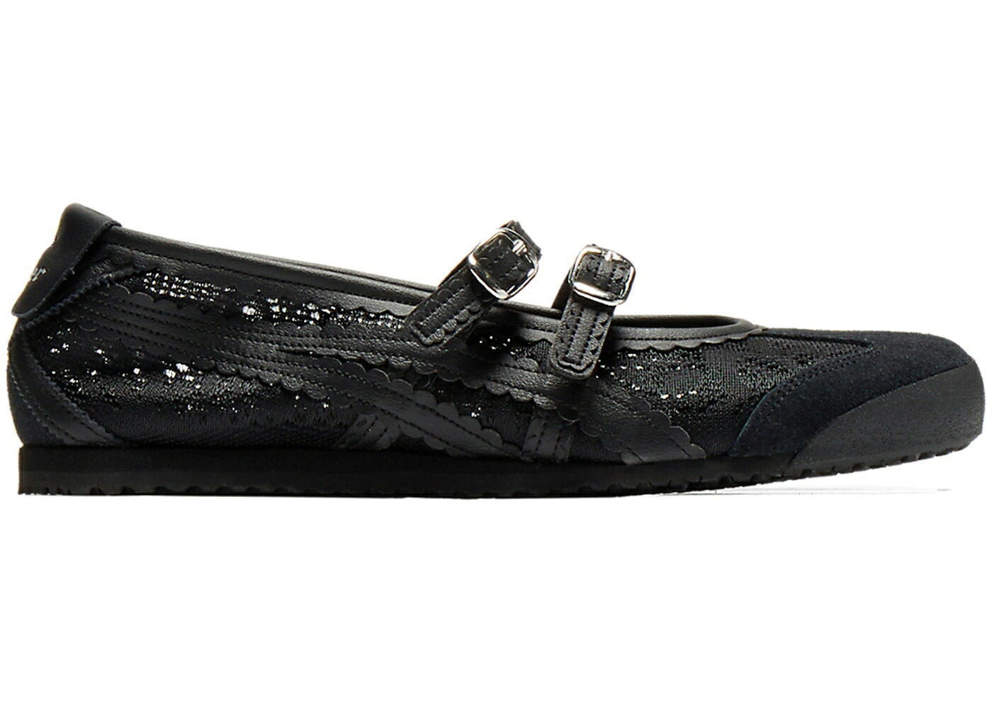メキシコ合衆国 黒いこと 黒いこと オニツカタイガー WOMEN\u0027S スニーカー レディース ONITSUKA TIGER ONITSUKA TIGER MEXICO 66 TGRS JACQUARD MESH BLACK (WOMEN\u0027S) / BLACK BLACK