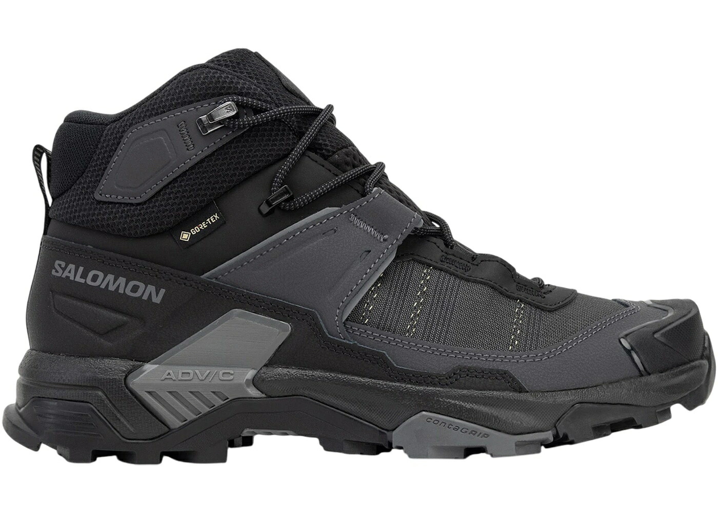 サロモン ウルトラ ミッド ゴアテックス 黒いこと 黒いこと スニーカー メンズ SALOMON X ULTRA 5 MID GORE-TEX BLACK ASPHALT CASTLEROCK / BLACK ASPHALT CASTLEROCK