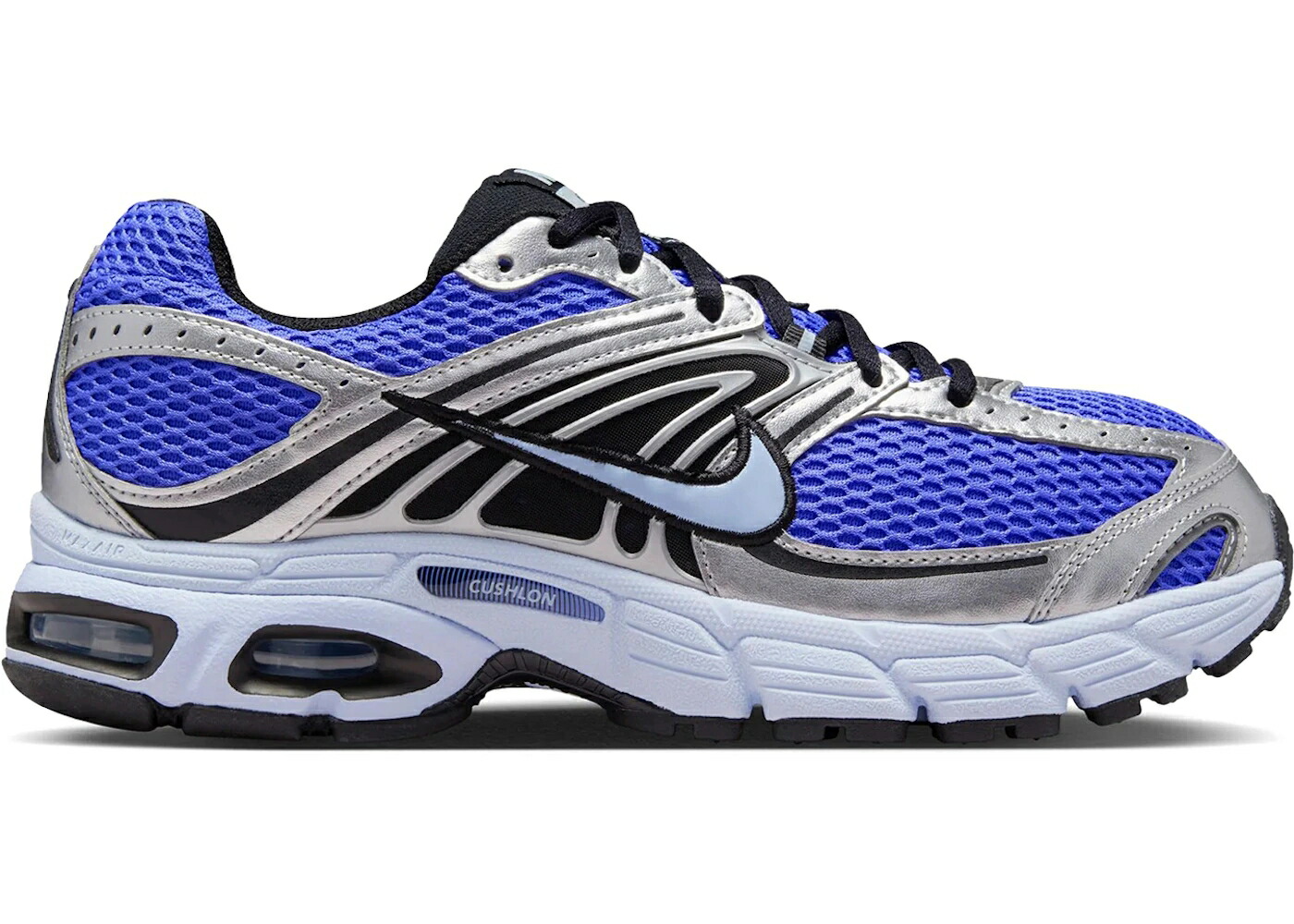 ナイキ マックス しろがね色 しろがね色 青碧 青碧 エア湖マックス WOMEN\u0027S スニーカー レディース NIKE AIR MAX MOTO 2K SAPPHIRE METALLIC SILVER (WOMEN\u0027S) / SAPPHIRE HYDROGEN BLUE METALLIC