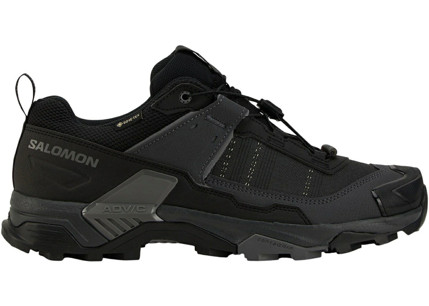 サロモン ウルトラ ゴアテックス 黒いこと 黒いこと スニーカー メンズ SALOMON X ULTRA 5 GORE-TEX BLACK ASPHALT CASTLEROCK / BLACK ASPHALT CASTLEROCK