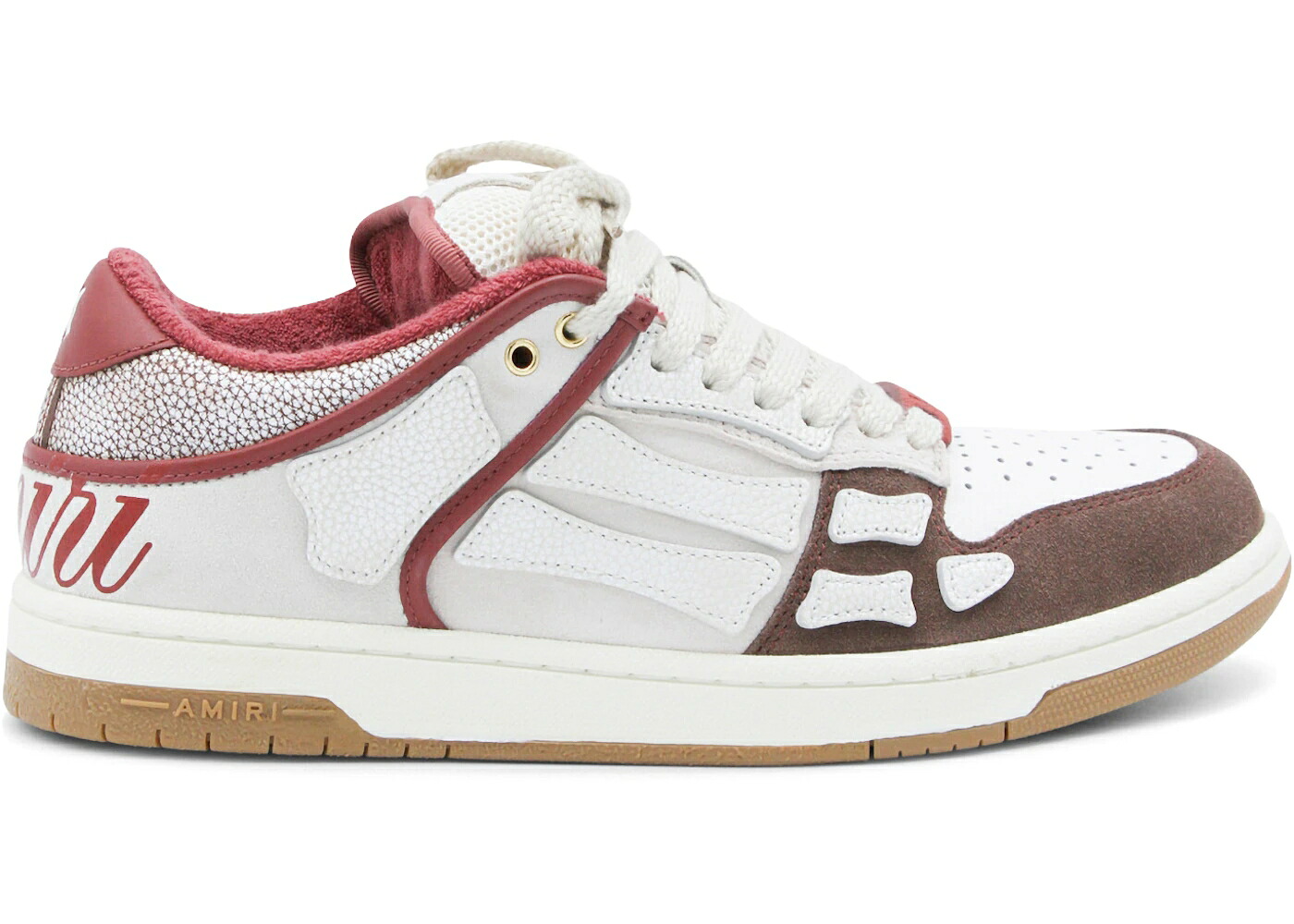 アミリ タバコ スニーカー メンズ AMIRI XL SKEL TOP LOW TOBACCO /|スニケス